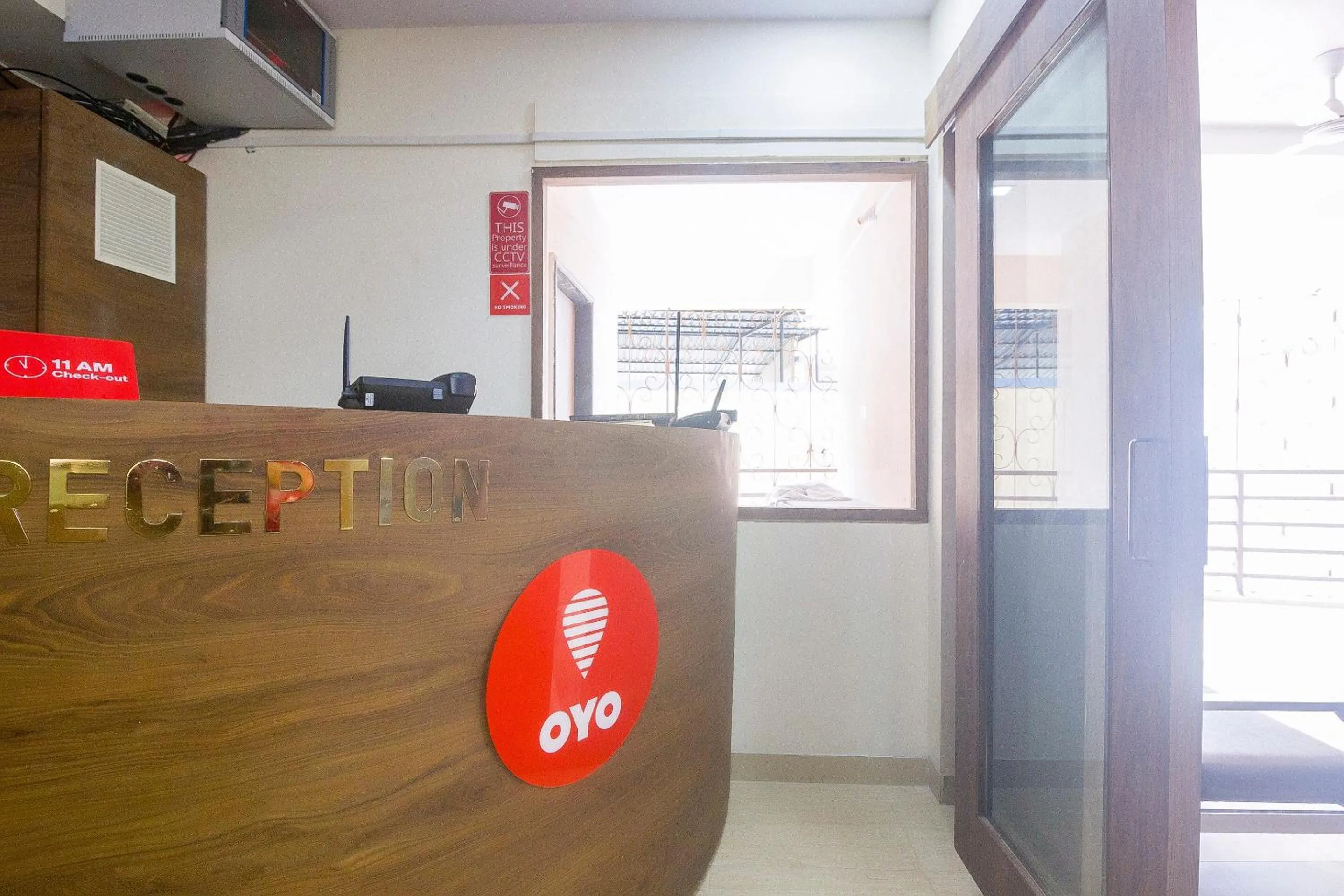 Lobby or reception in Hotel O Samrat Palace