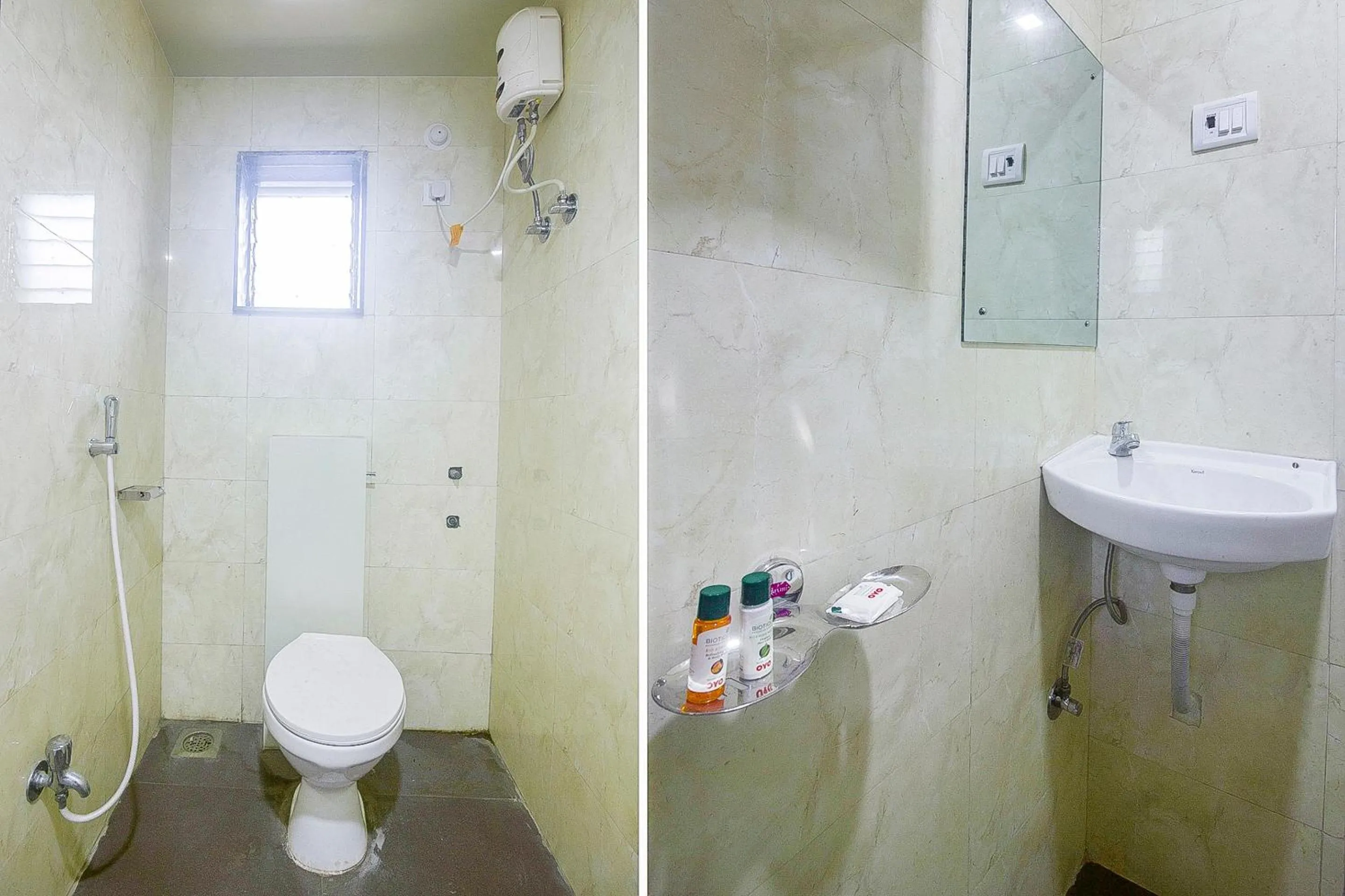 Bathroom in Hotel O Samrat Palace