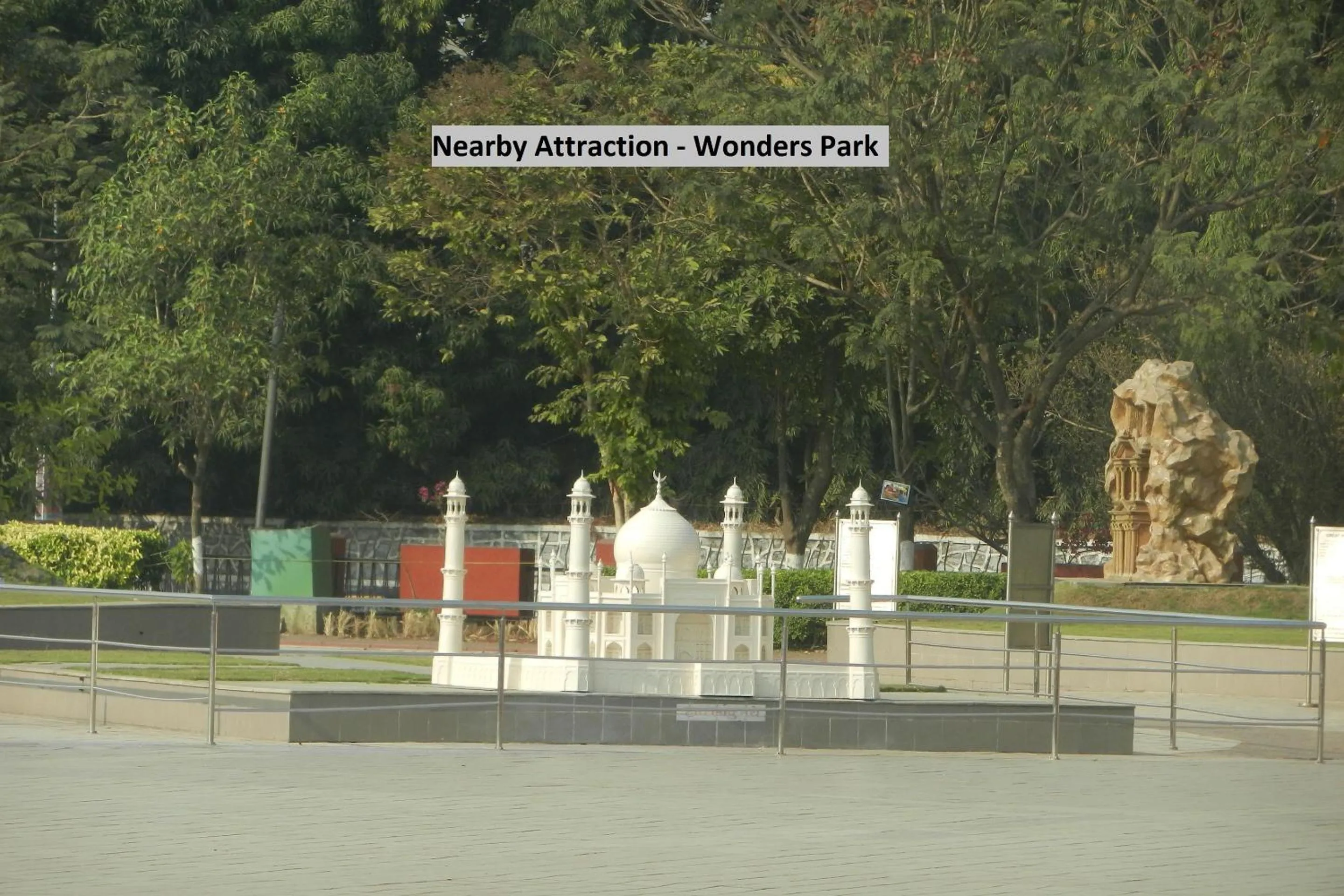 Nearby landmark in Hotel O Nirsukh Palace