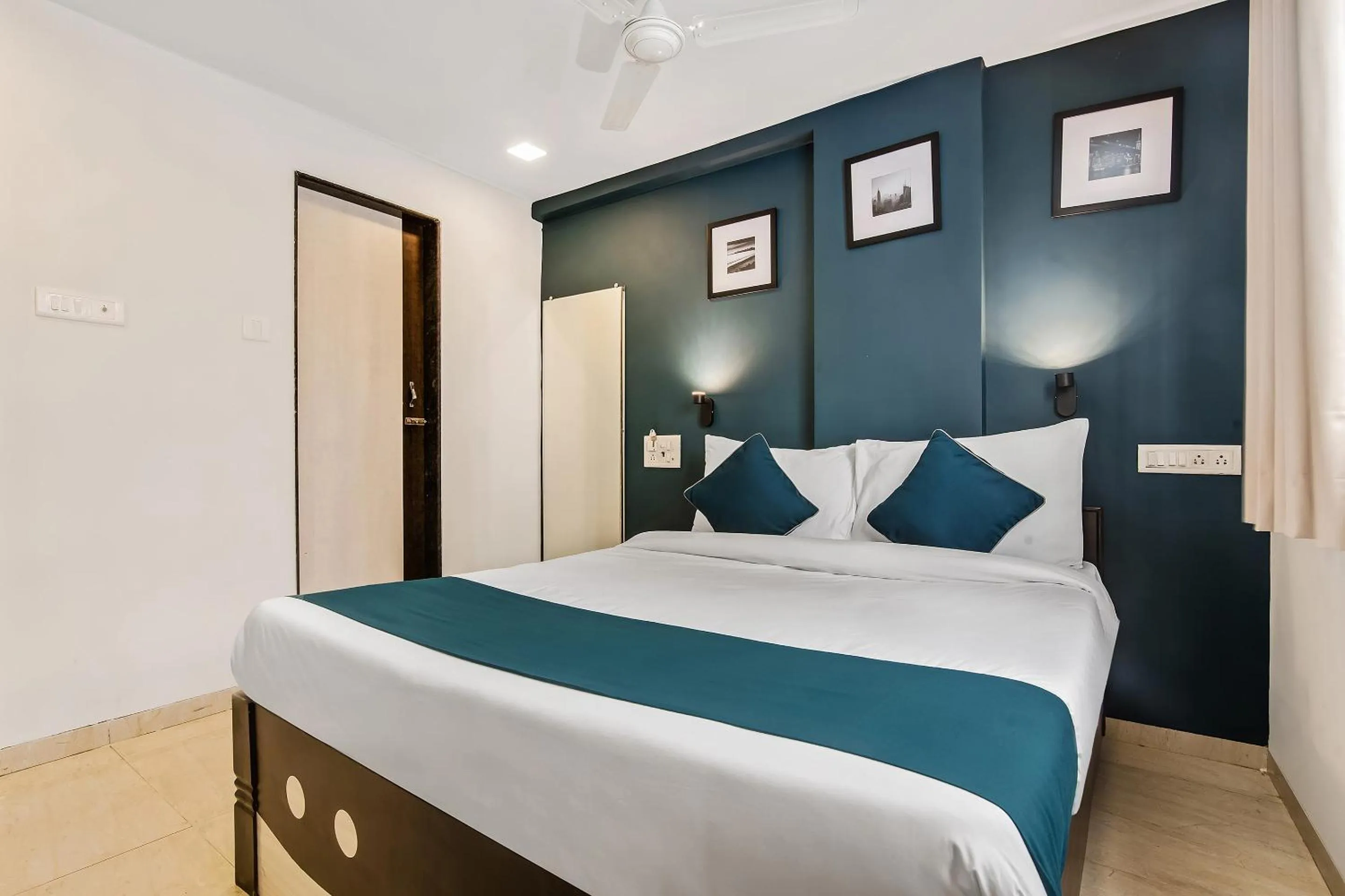 Bedroom, Bed in Hotel O Nirsukh Palace