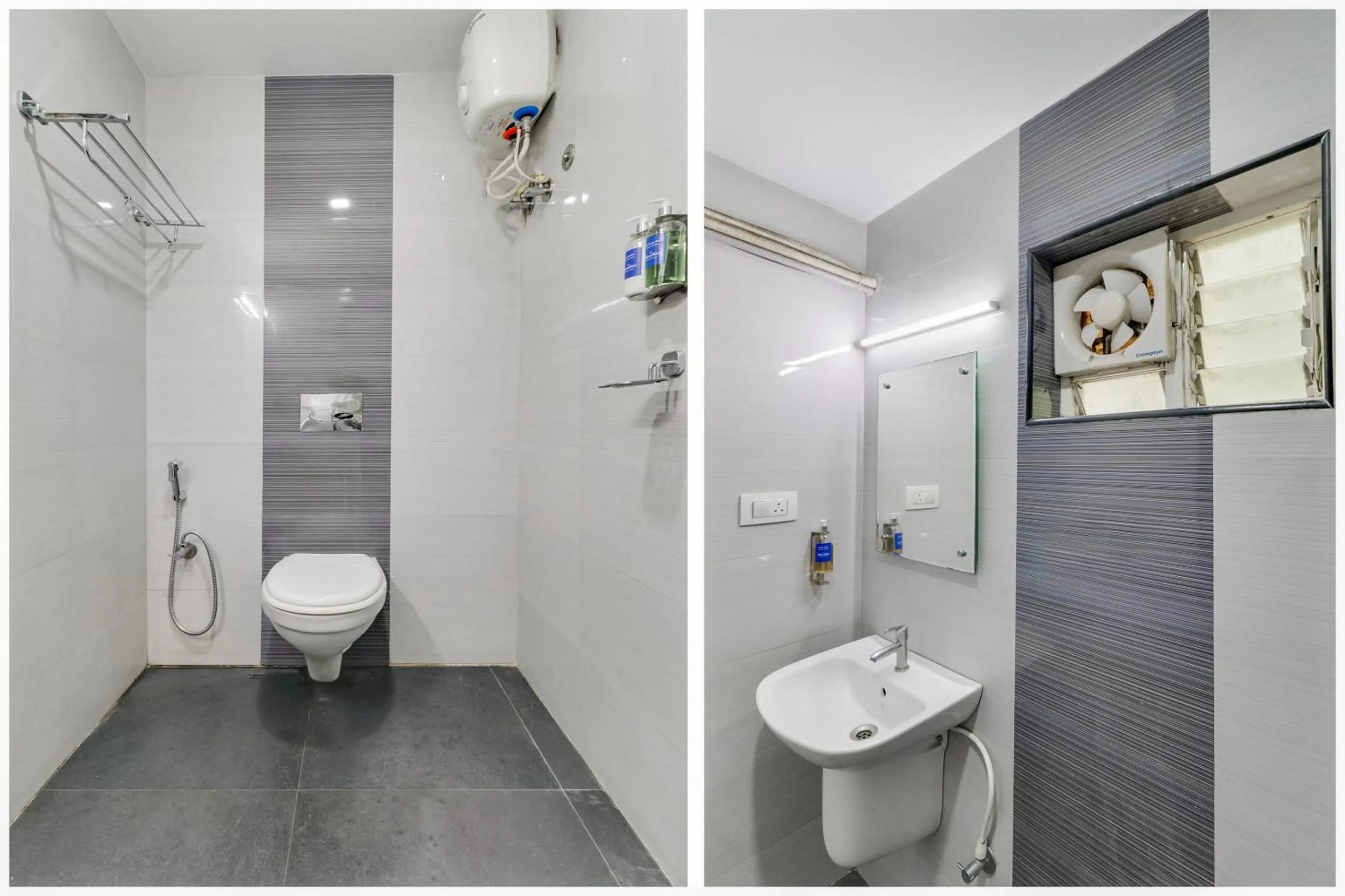 Bathroom in Super Hotel O Stay Inn Maharani Peta