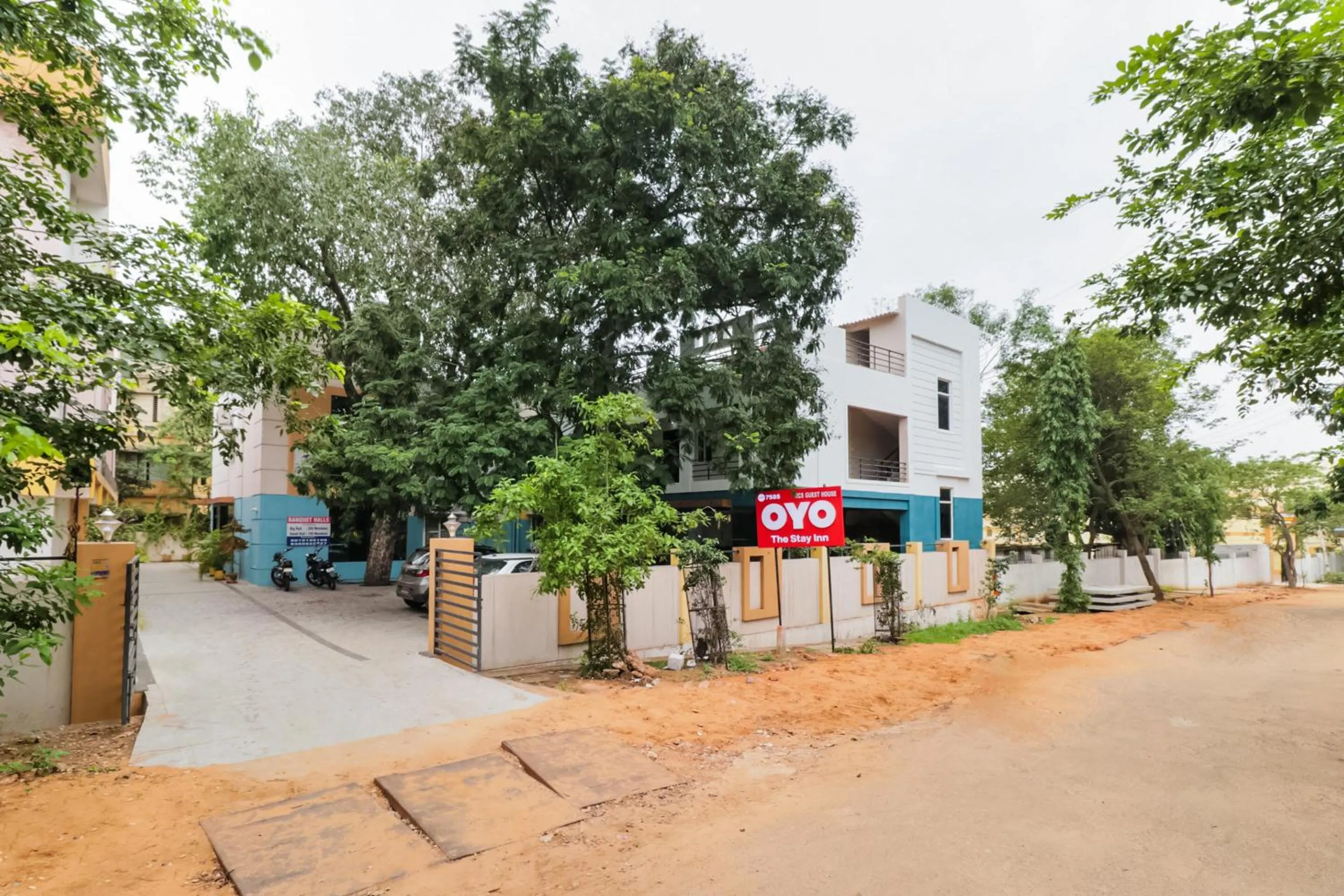 Facade/entrance in Super Hotel O Stay Inn Maharani Peta