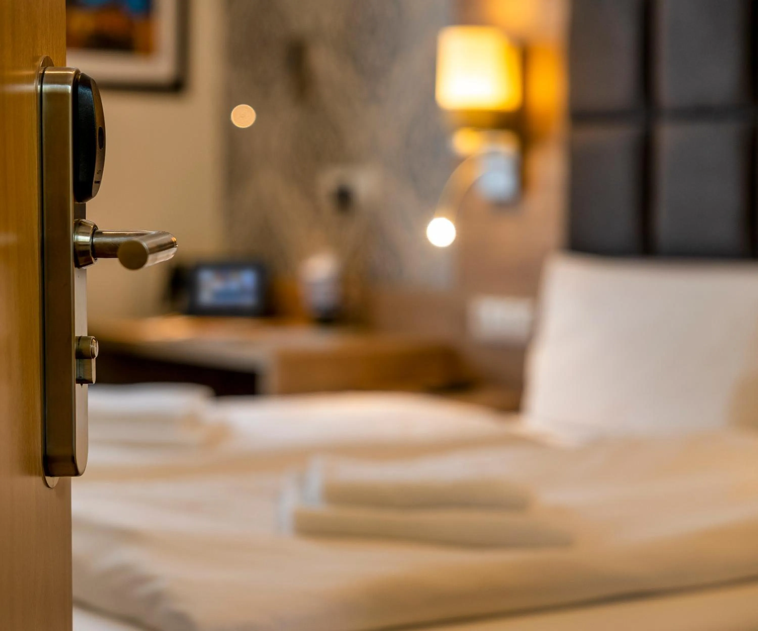 Bed in AKZENT Hotel Restaurant Roter Ochse Rhens bei Koblenz