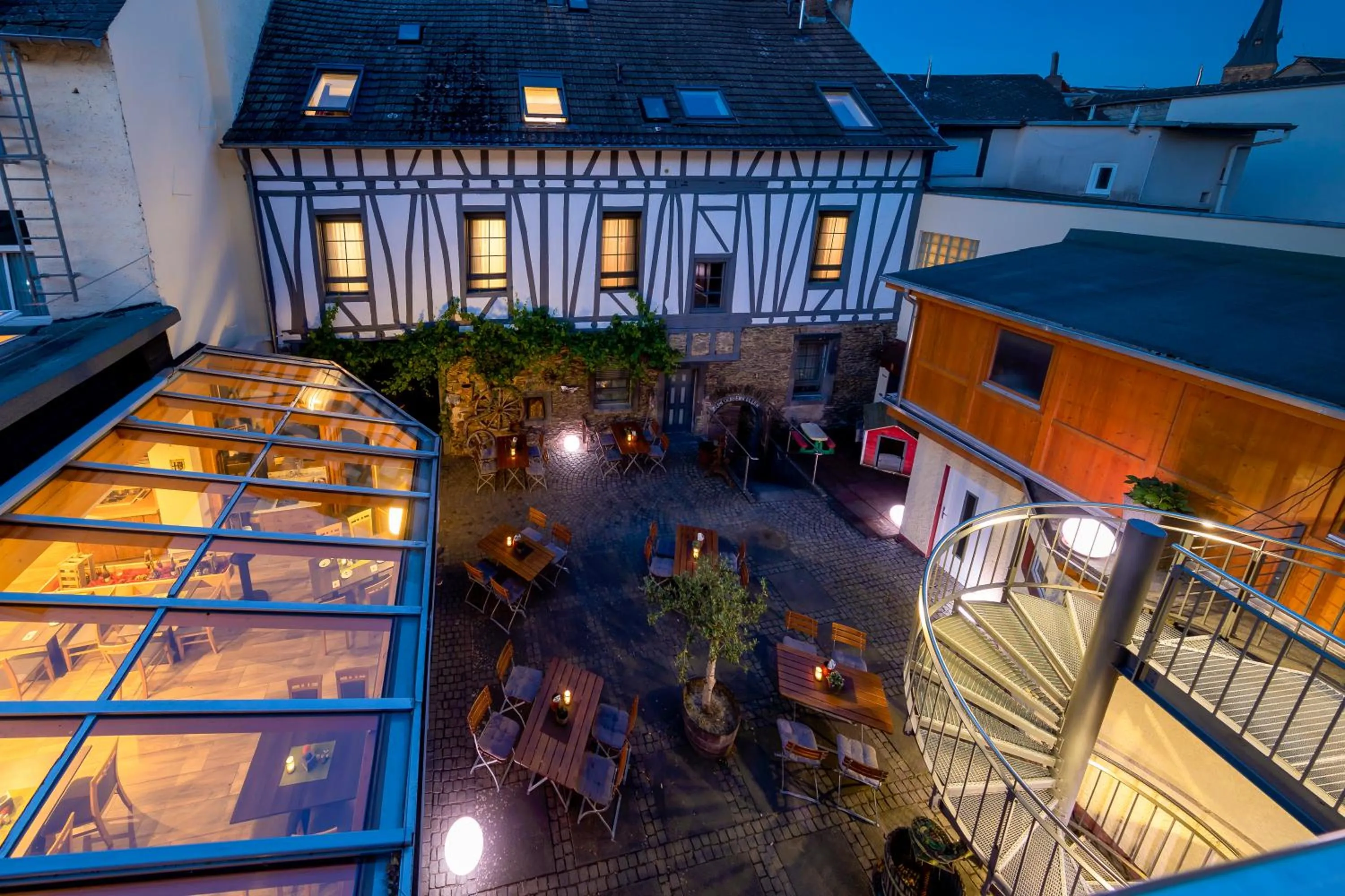 Property building in AKZENT Hotel Restaurant Roter Ochse Rhens bei Koblenz