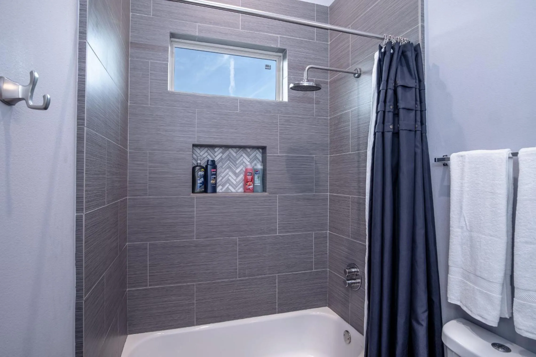 Bathroom in Prosperity Place Remodeled 3BR 2BA Near Downtown