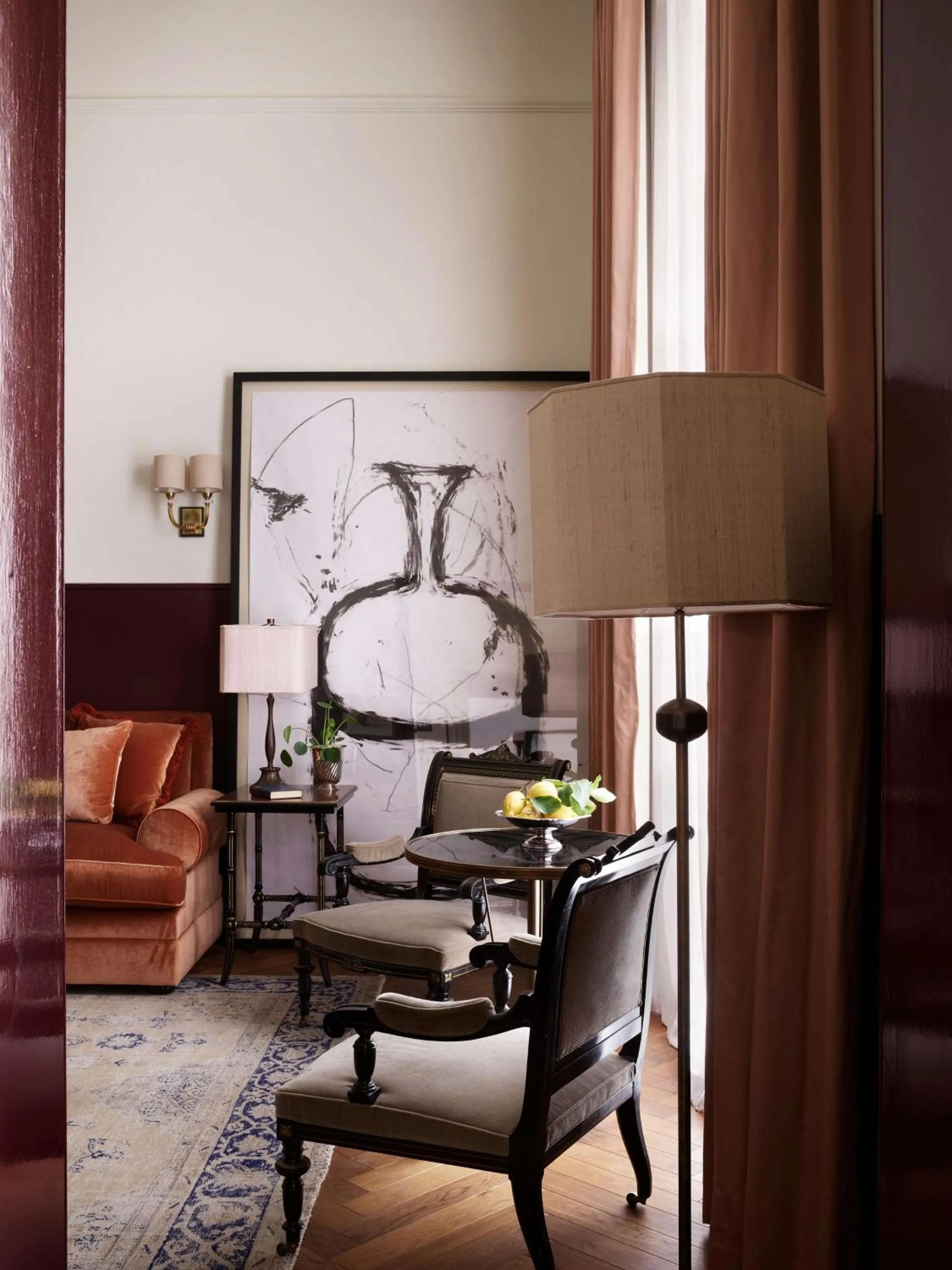 Living room in NoMad London