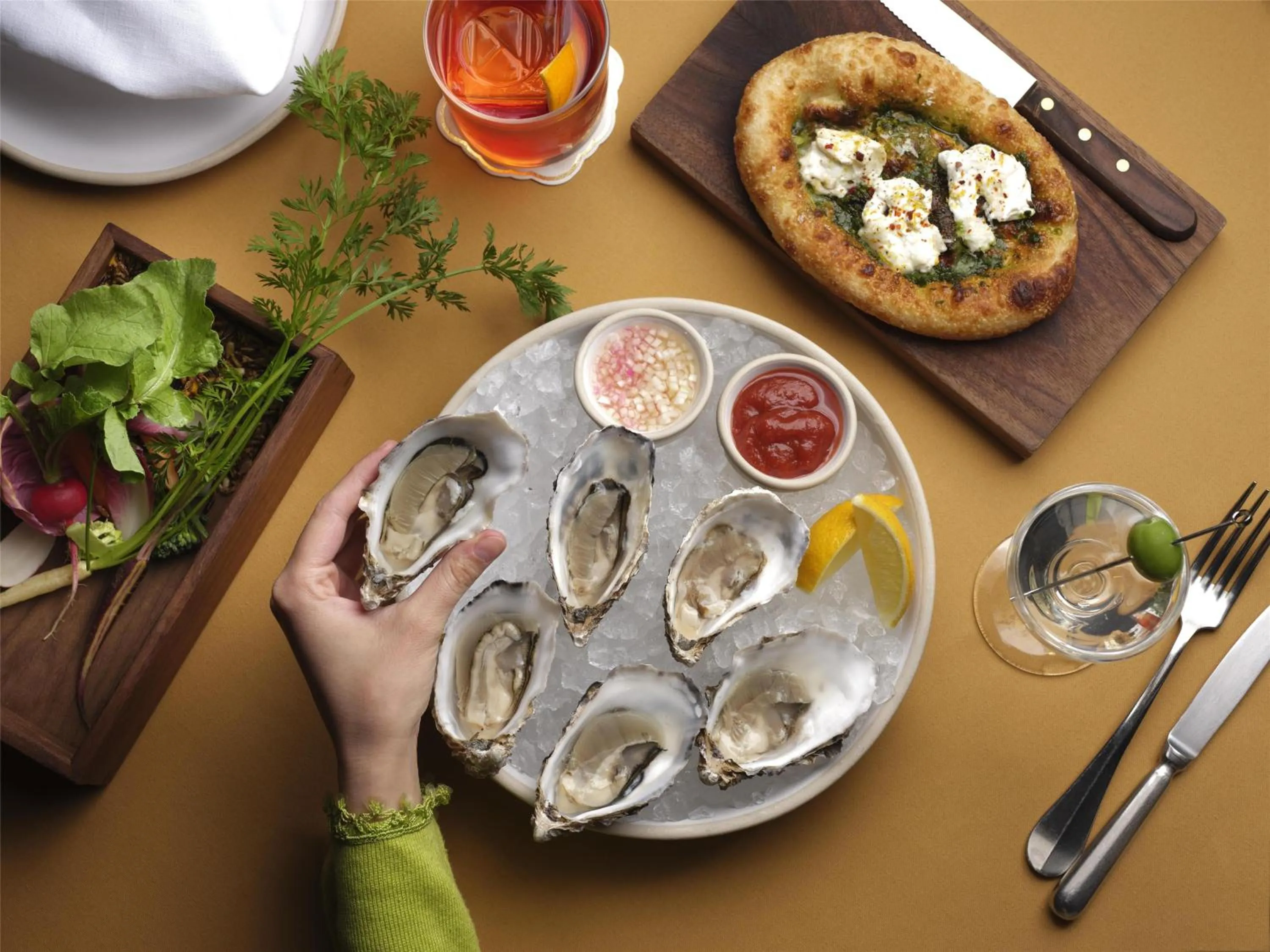 Restaurant/places to eat in NoMad London