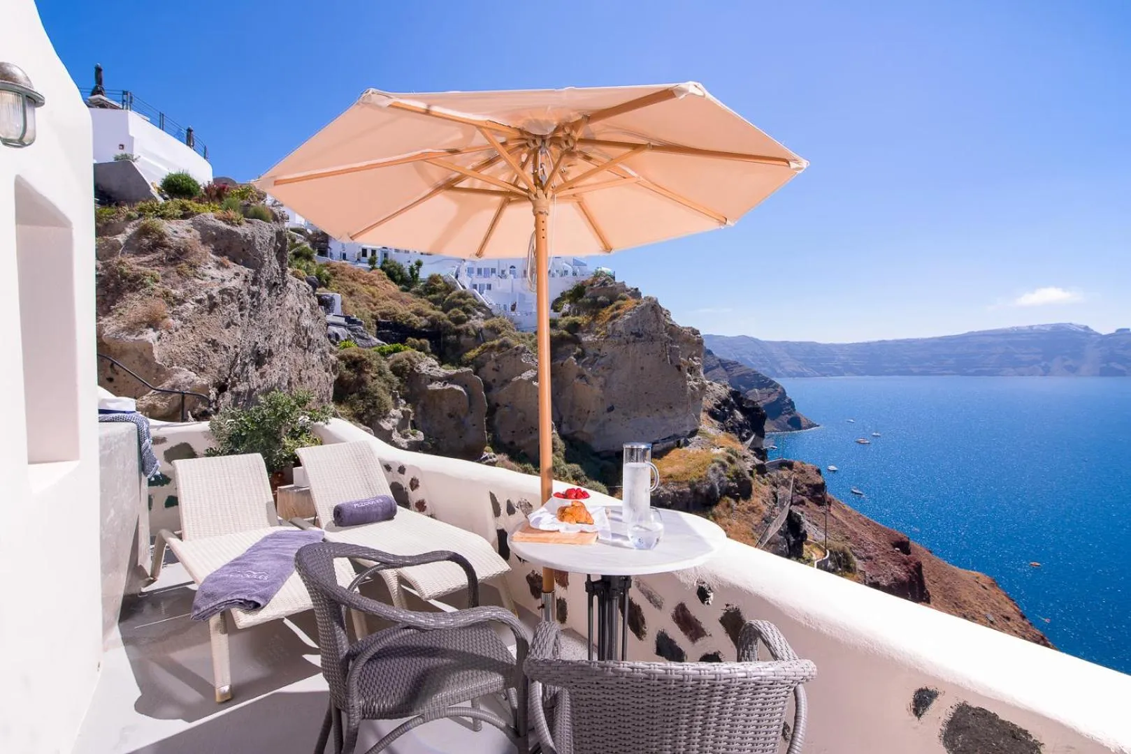 Balcony/Terrace in Pezoules of Oia