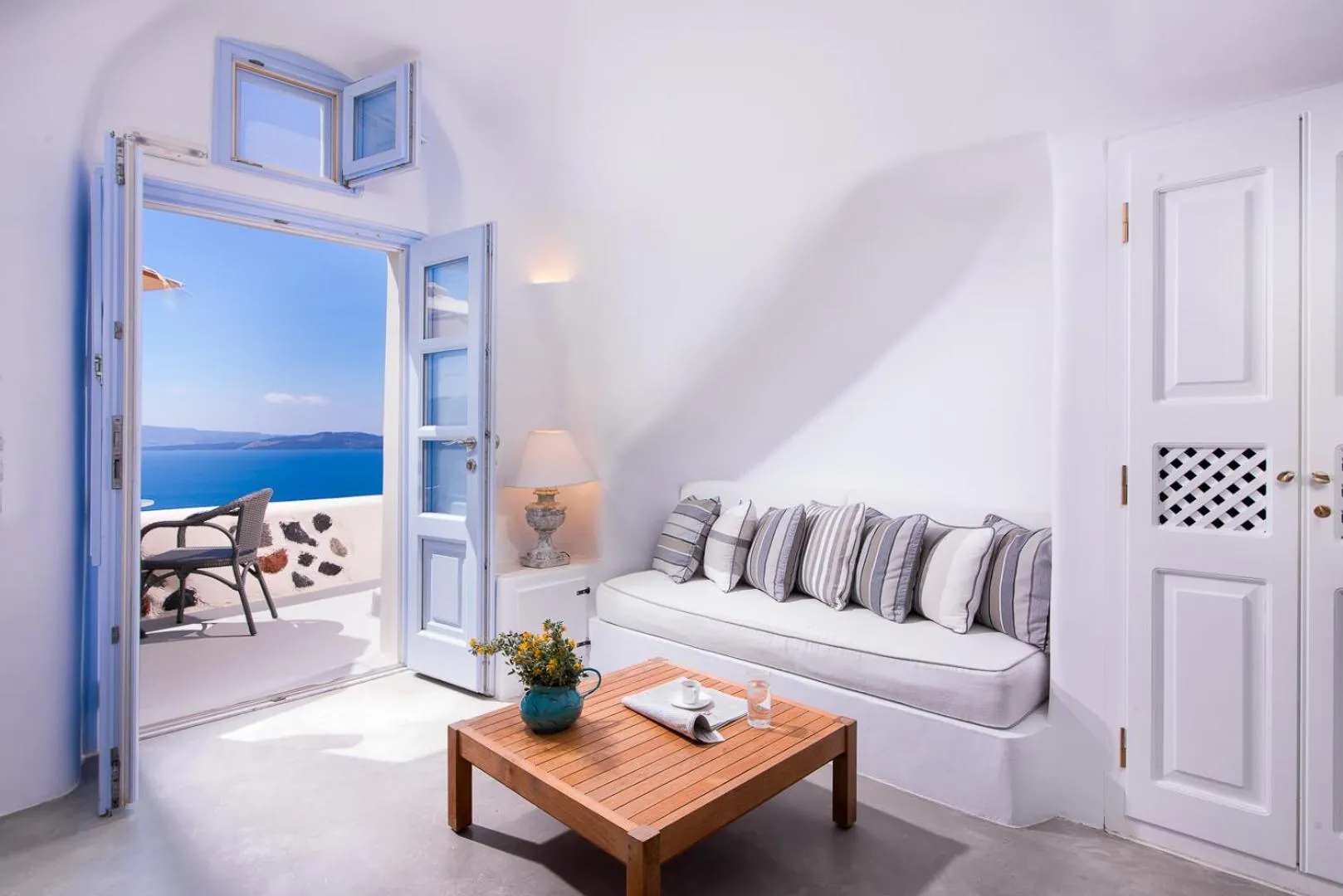 Balcony/Terrace in Pezoules of Oia