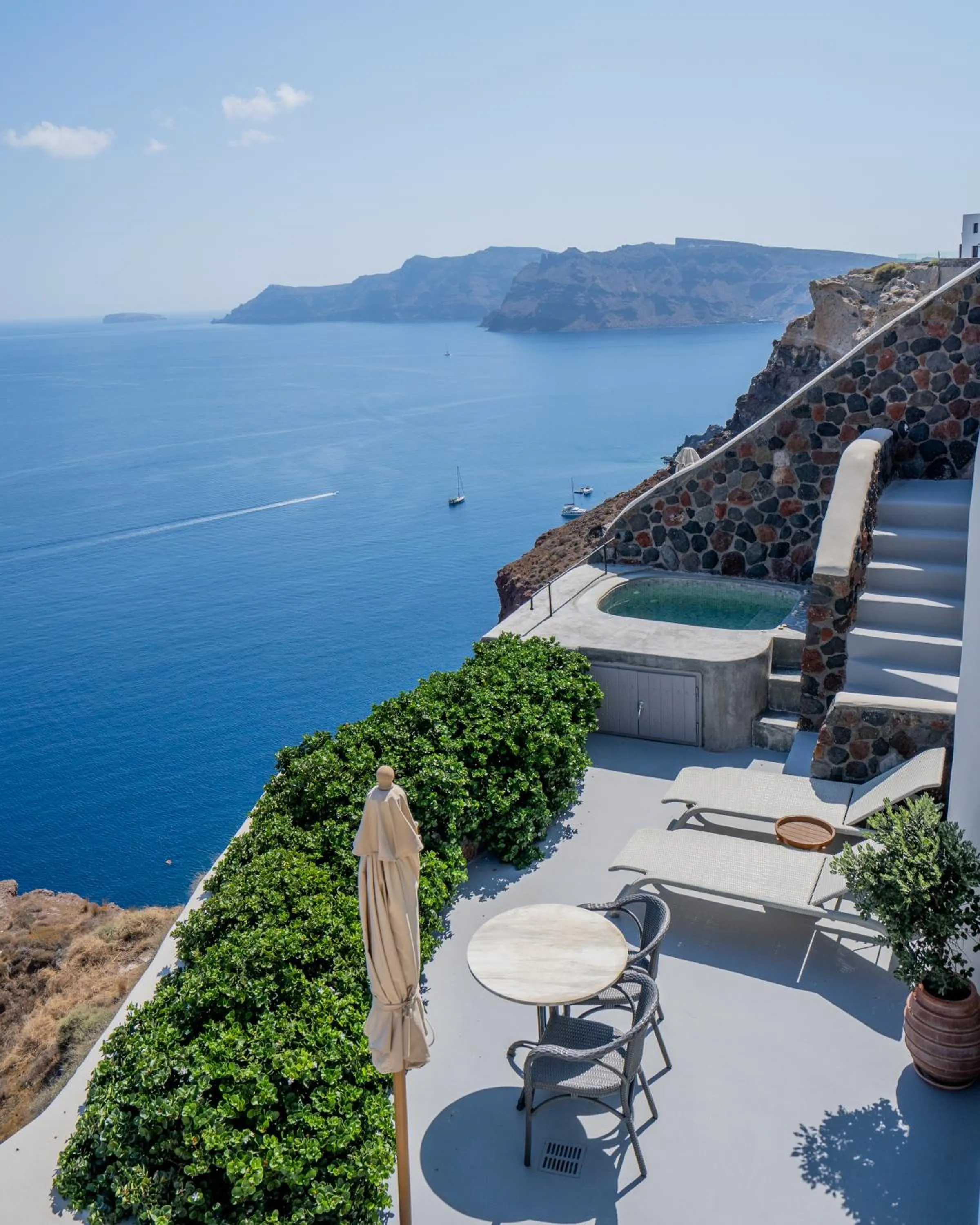 Balcony/Terrace in Pezoules of Oia
