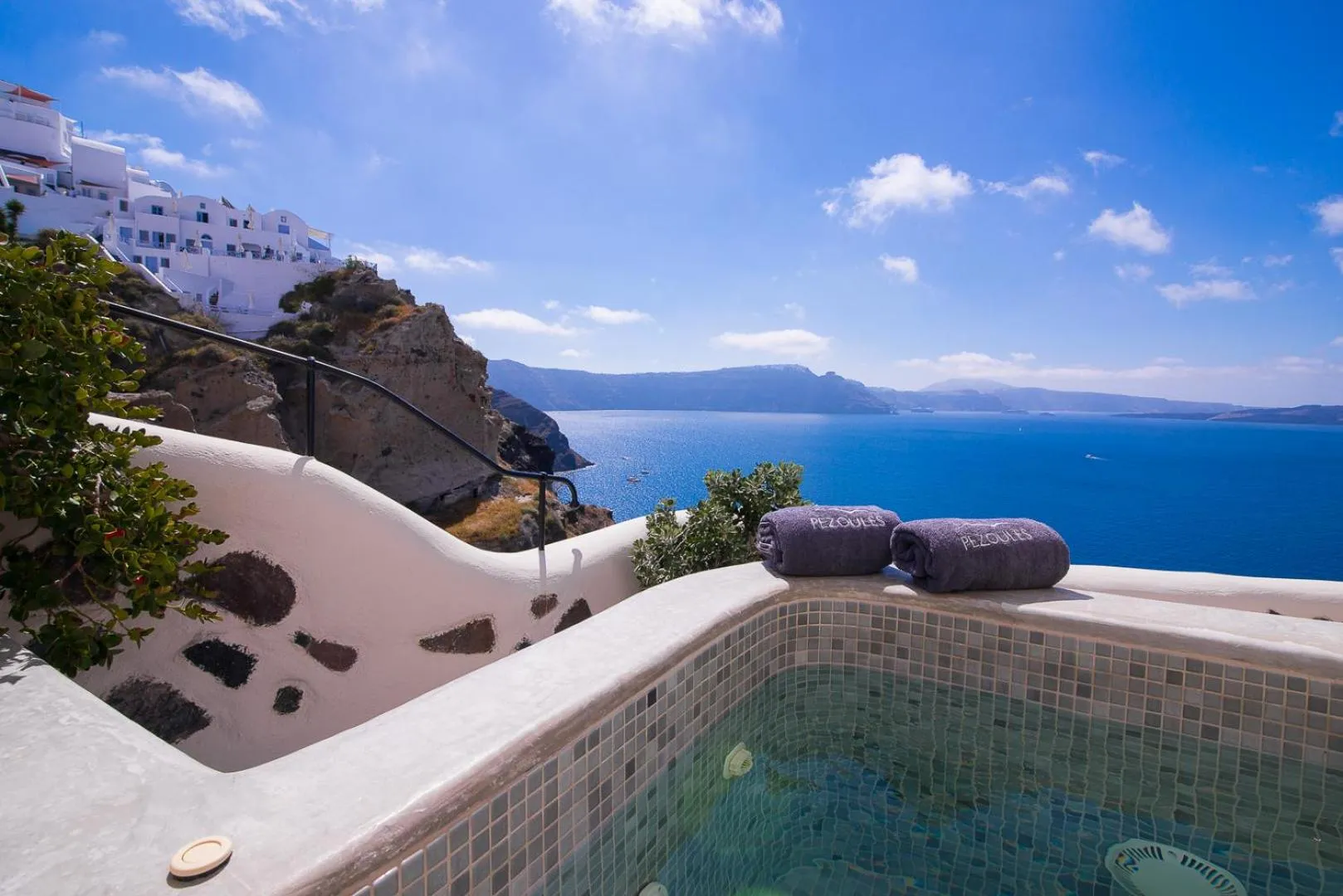 Balcony/Terrace in Pezoules of Oia