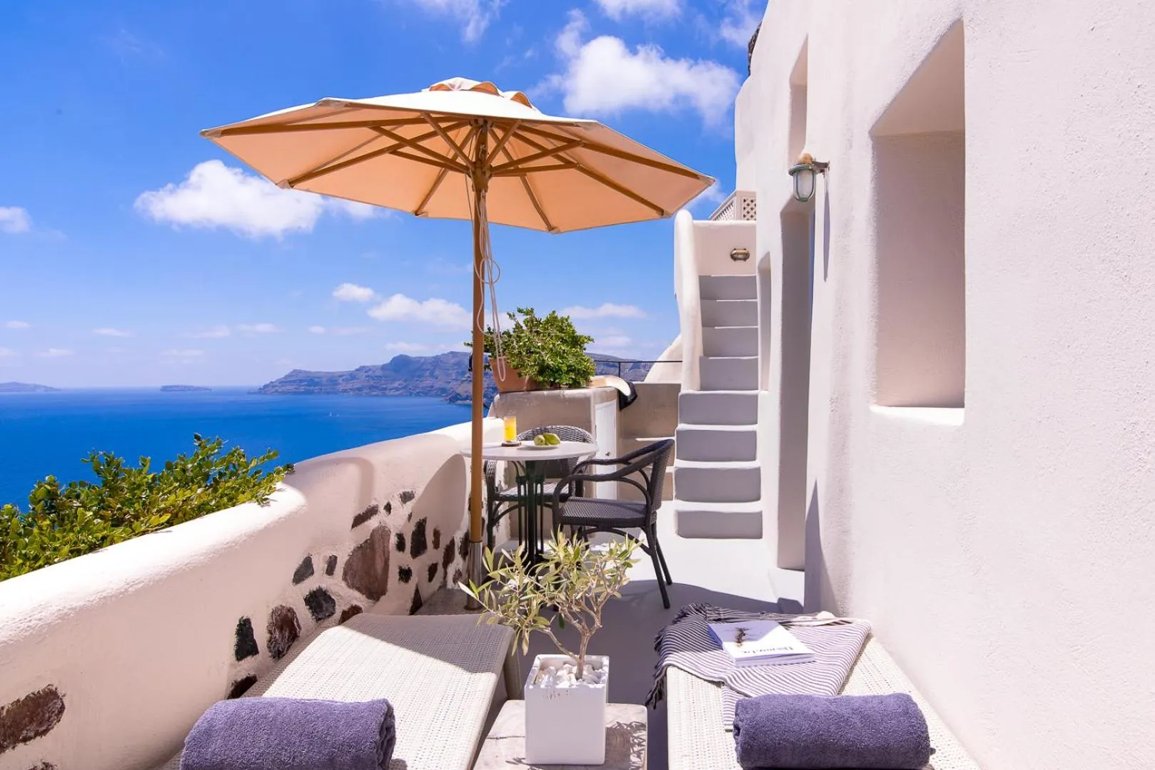 Balcony/Terrace in Pezoules of Oia