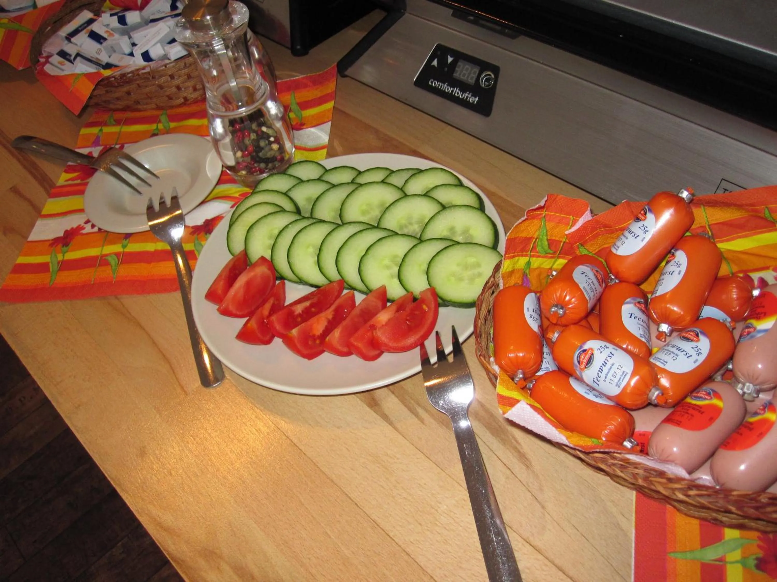 Food and drinks, Food in Hotel My Bed Dresden