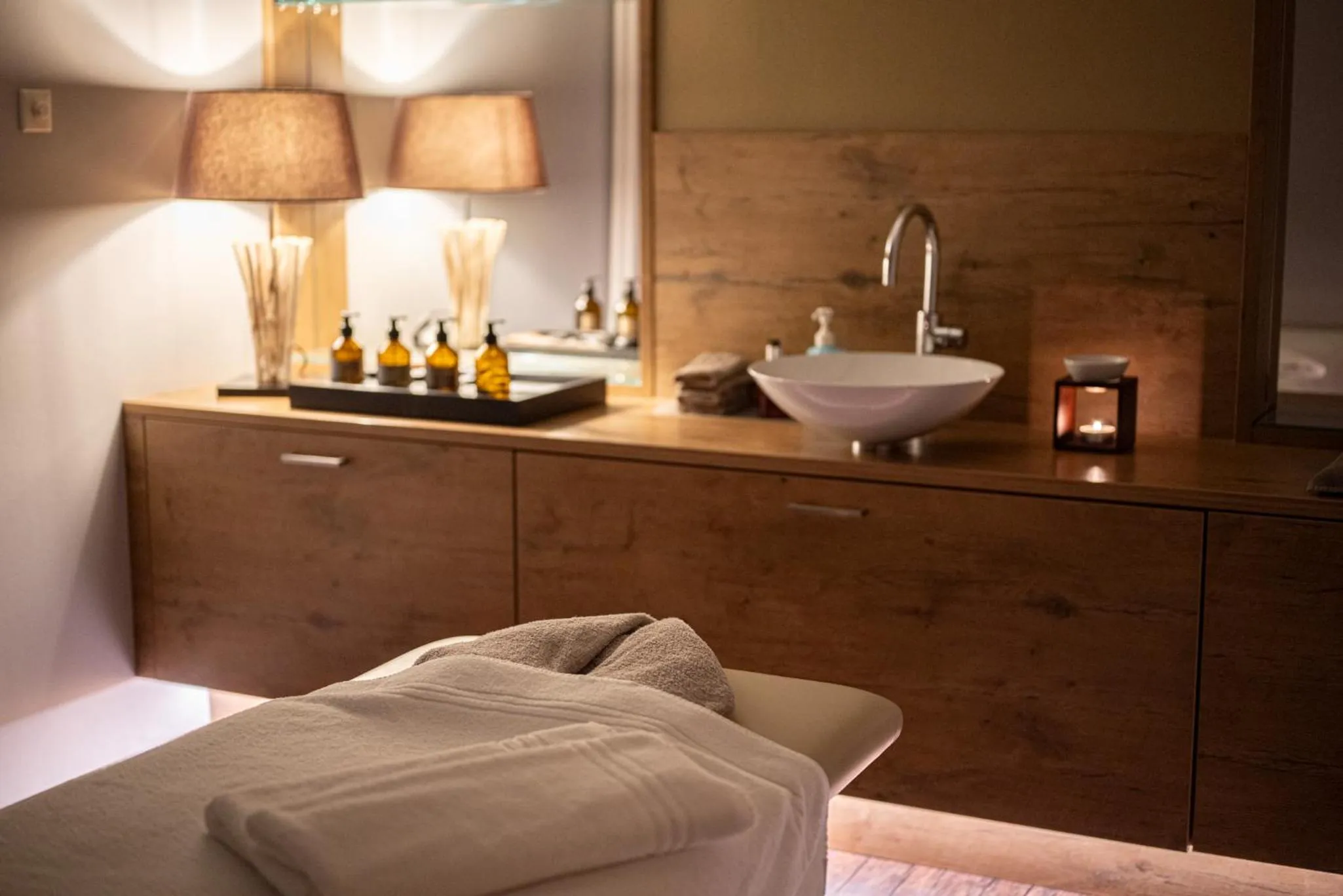 Spa and wellness centre/facilities, Bed in Hotel Exquisit