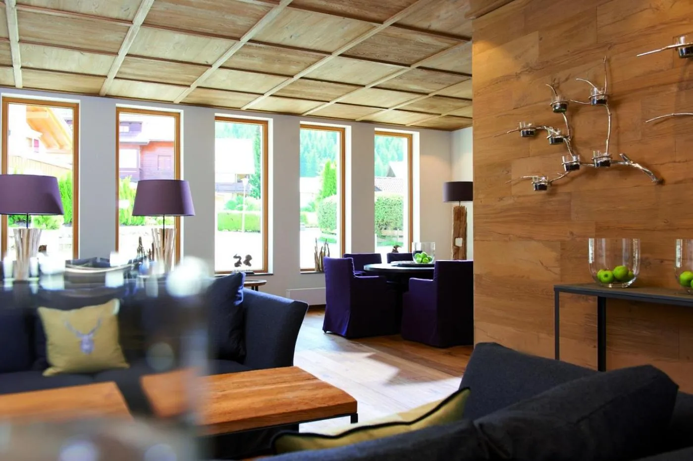 Communal lounge/ TV room in Hotel Exquisit