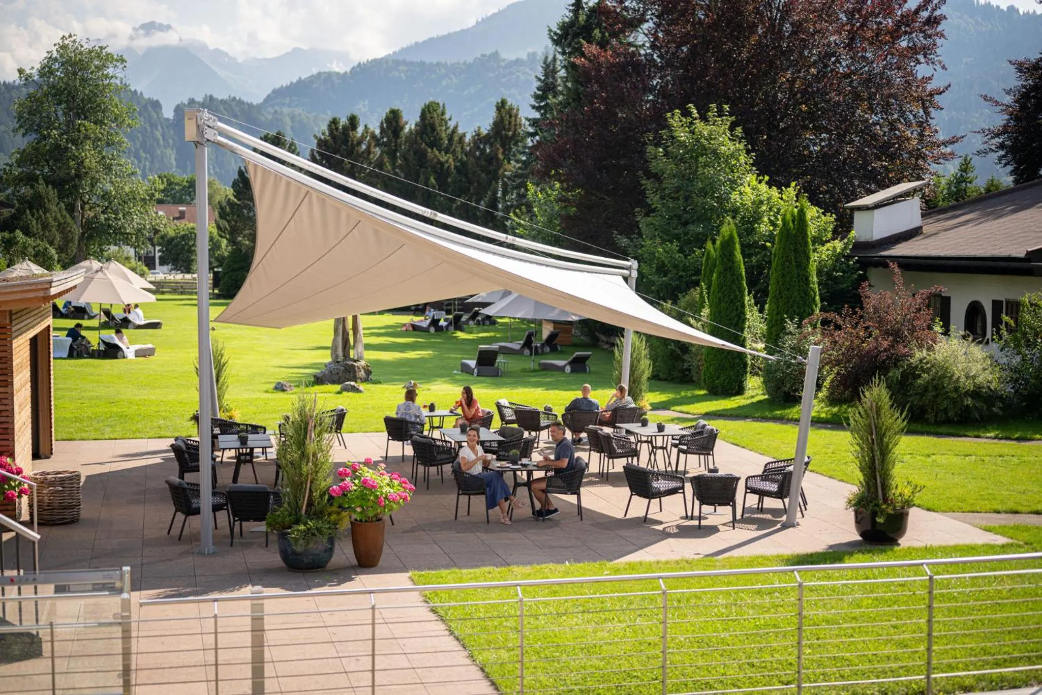 Garden in Hotel Exquisit