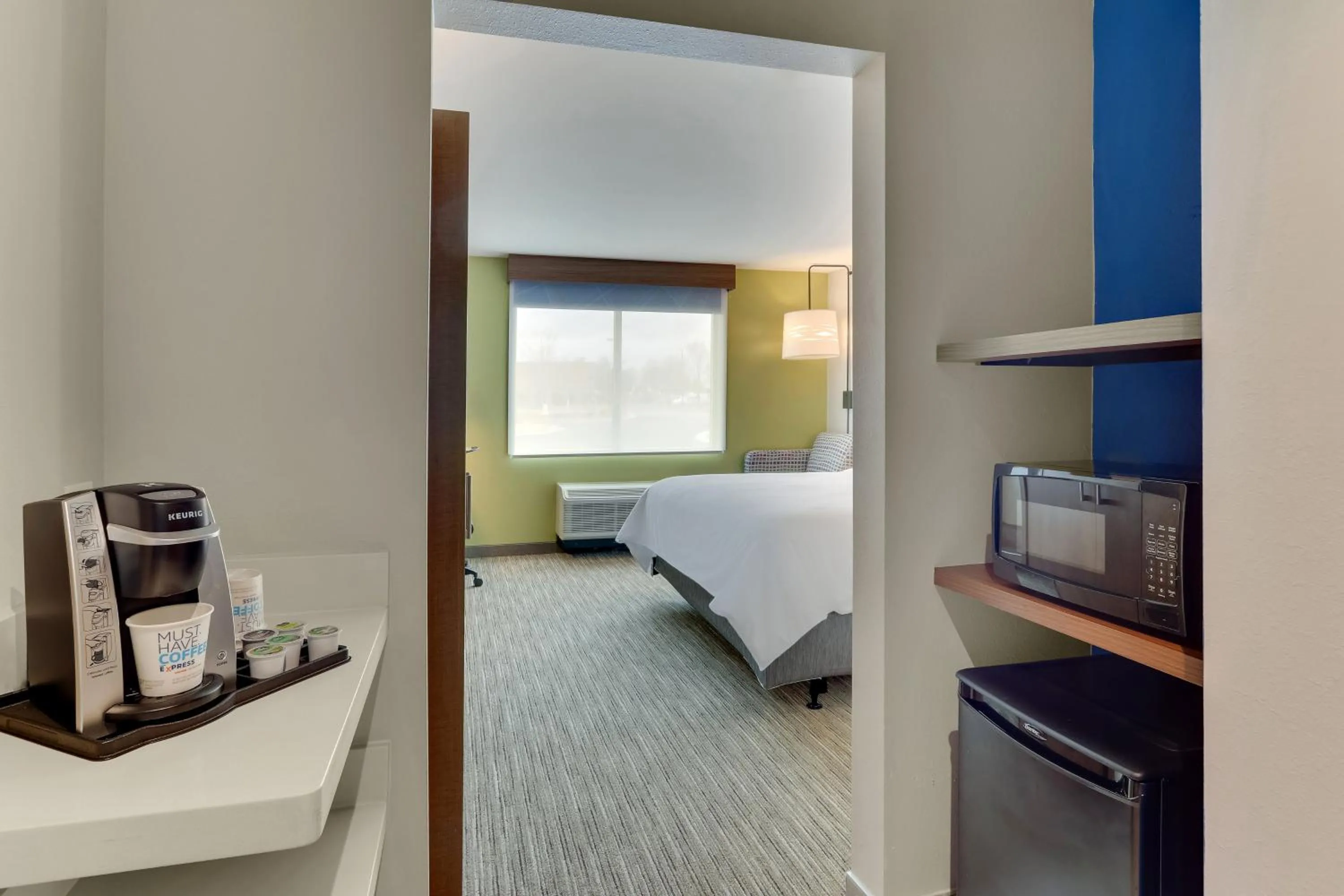 Photo of the whole room, Bed in Holiday Inn Express & Suites - Dawsonville by IHG