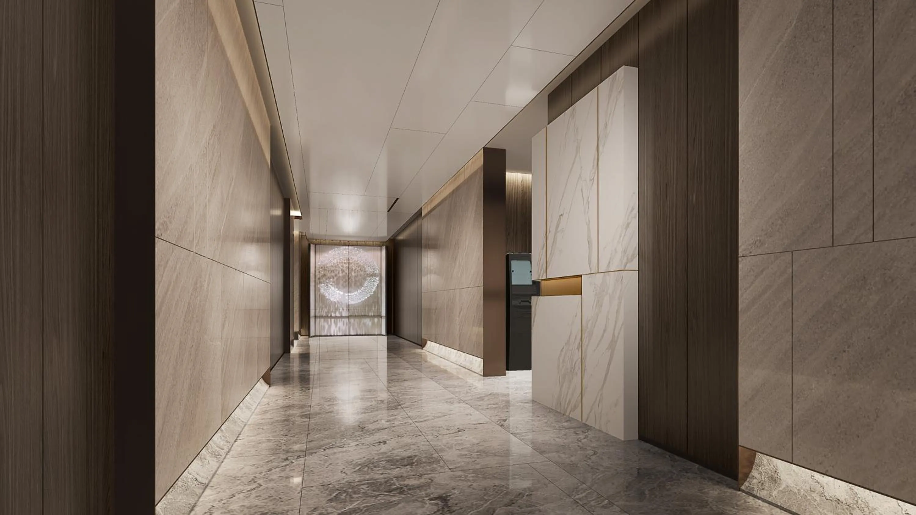 Lobby or reception in Crowne Plaza Dalian Xinghai by IHG