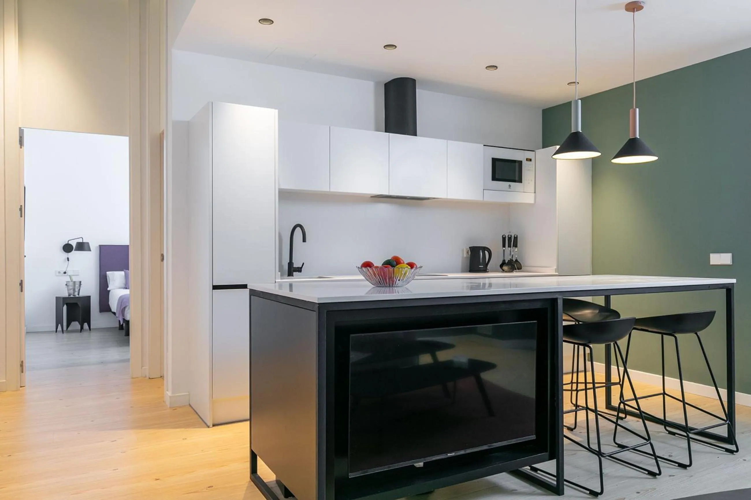 Kitchen or kitchenette in Holiday Rentals Los Salados