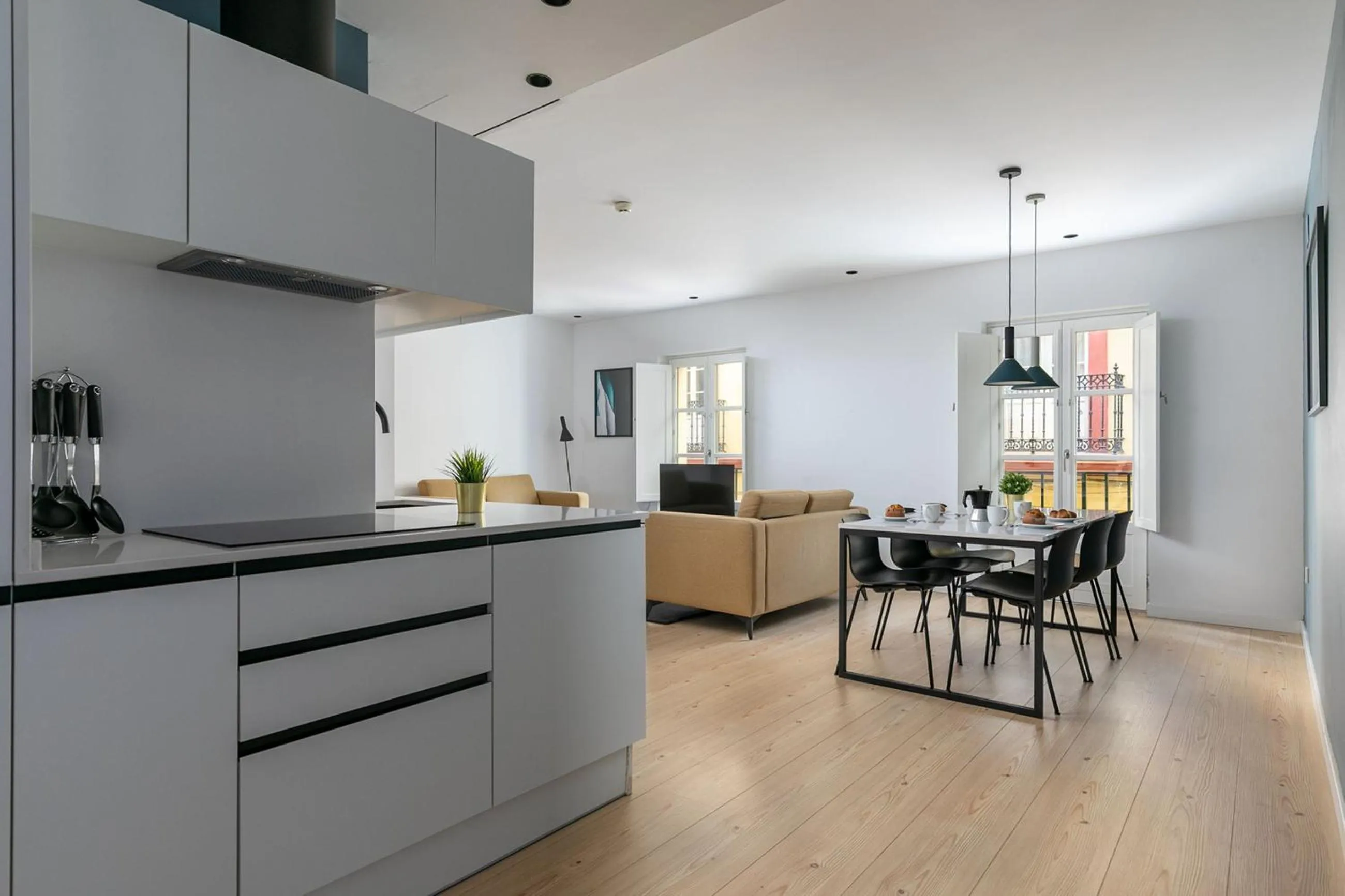 Kitchen or kitchenette in Holiday Rentals Los Salados