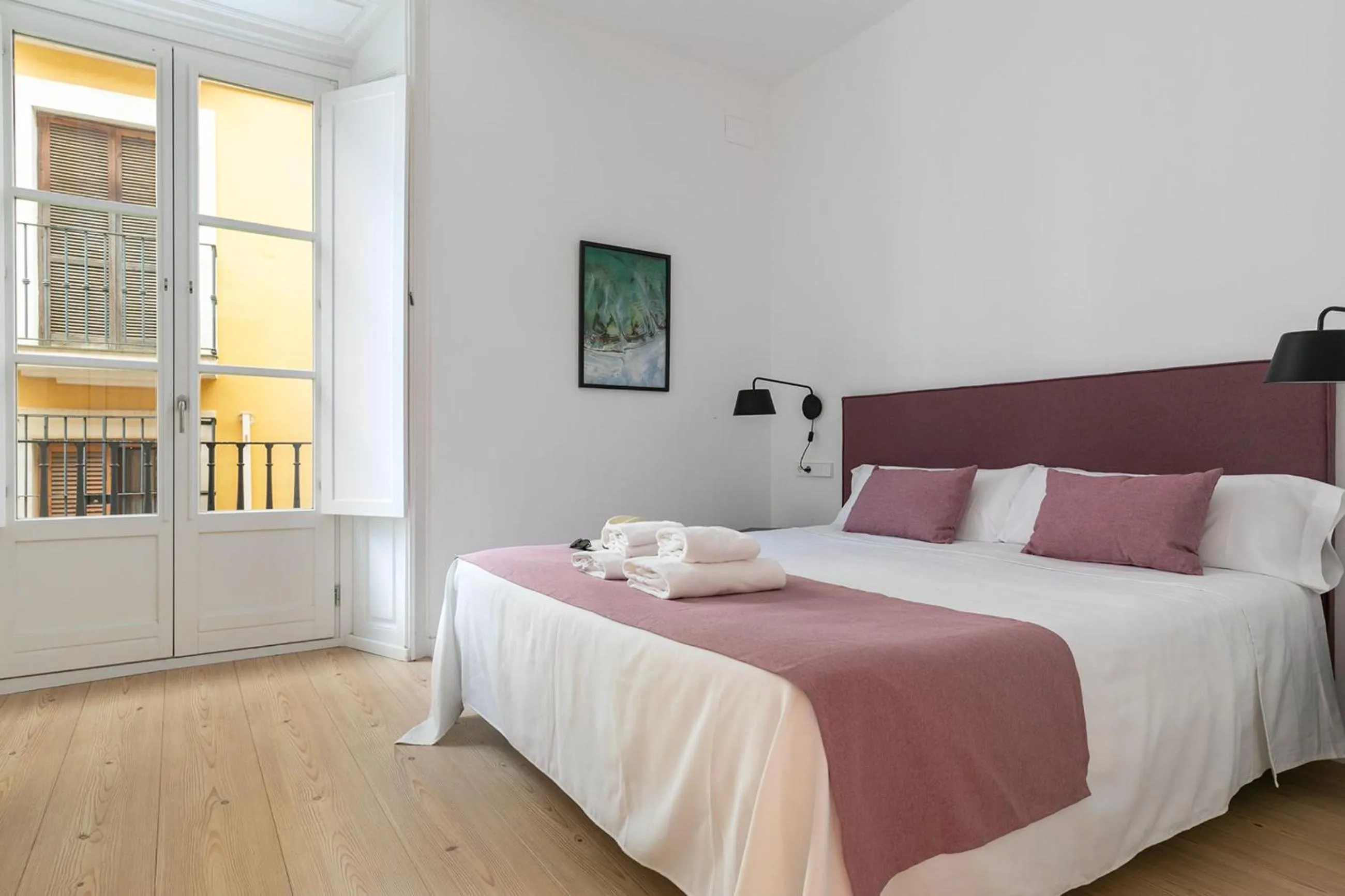 Bed in Holiday Rentals Los Salados