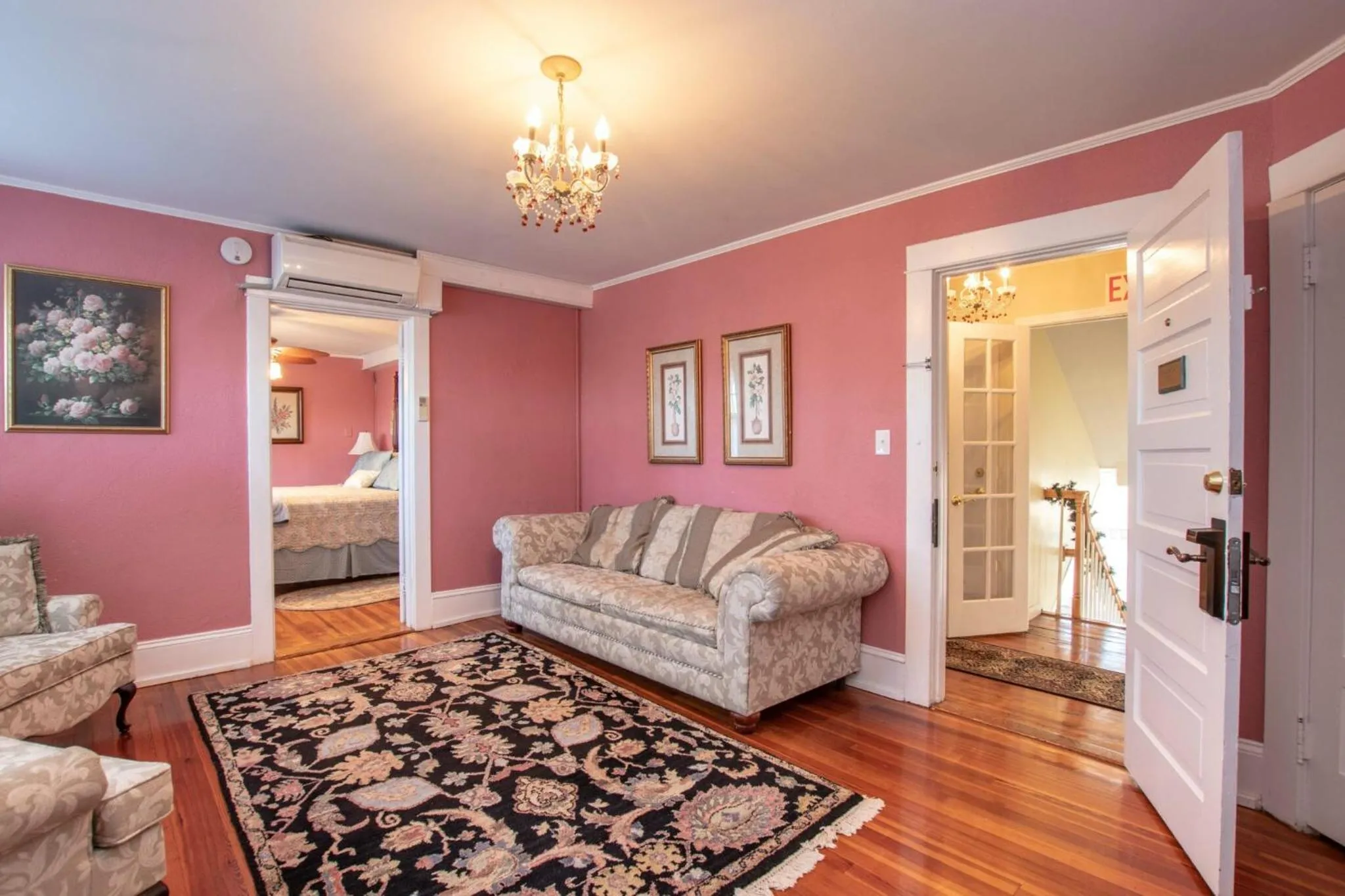 Bed in 1913 Badin Inn