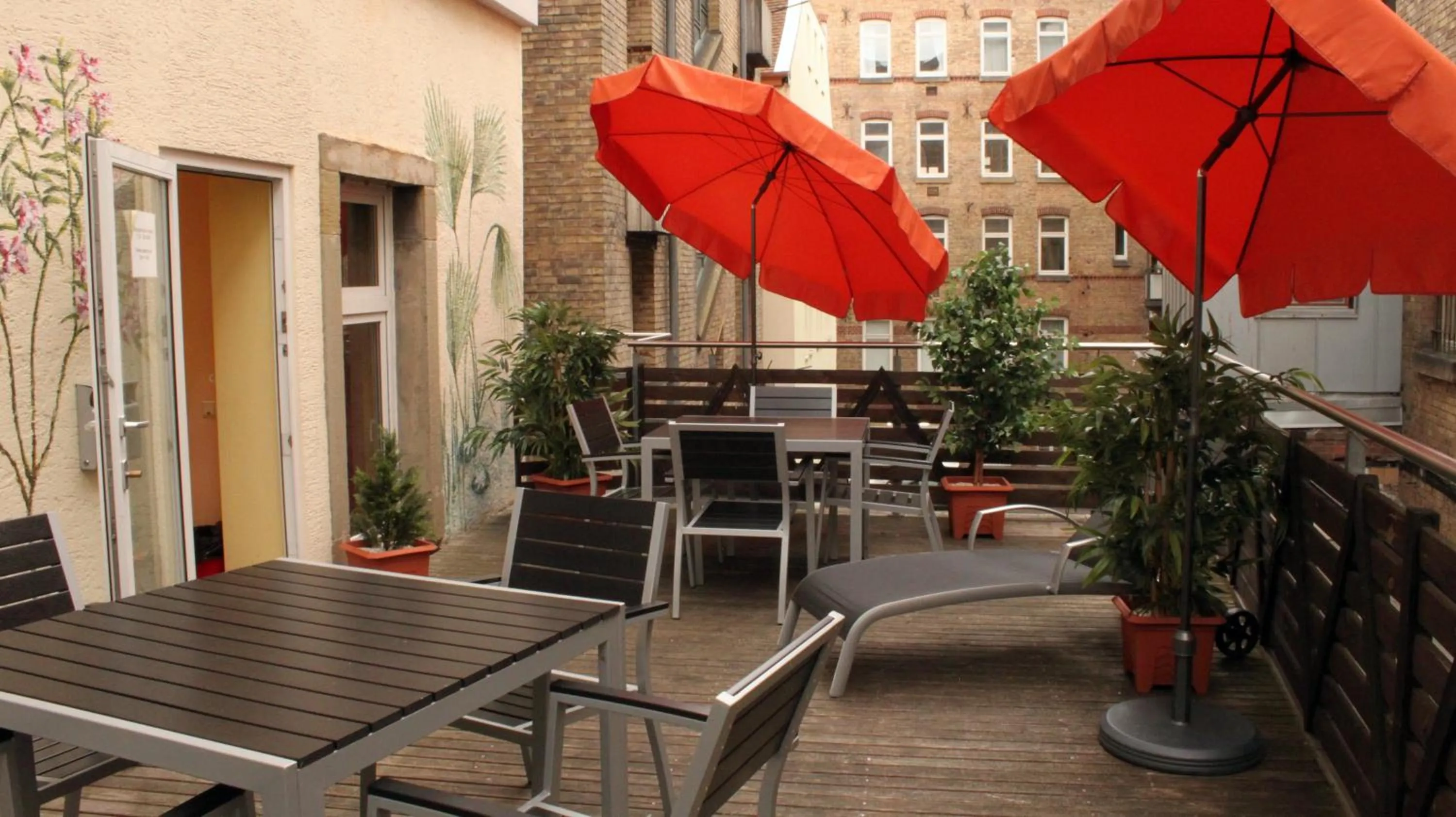 Balcony/Terrace in Hostel Alex 30