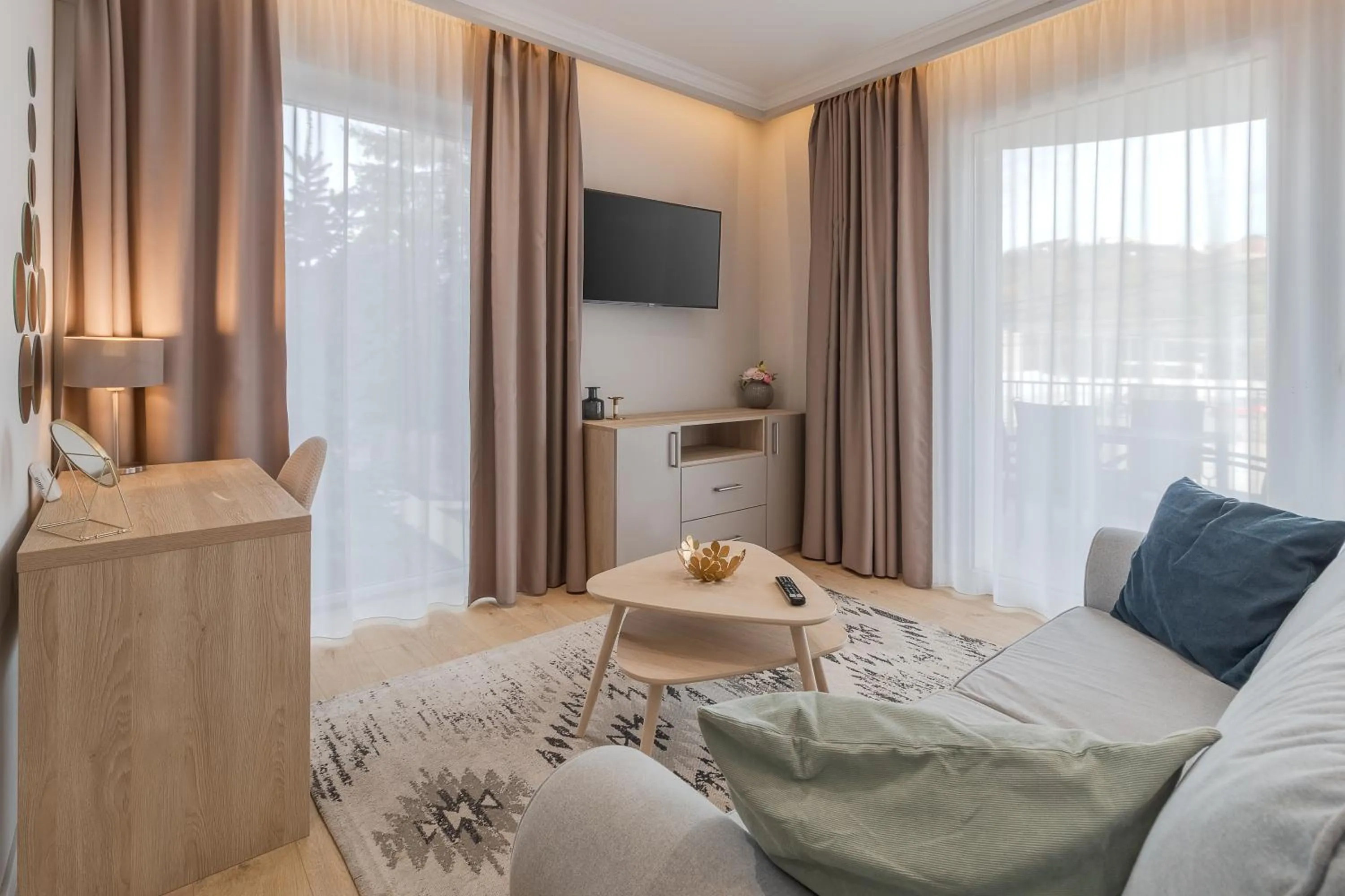 TV and multimedia, Bed in Dozsa Residence