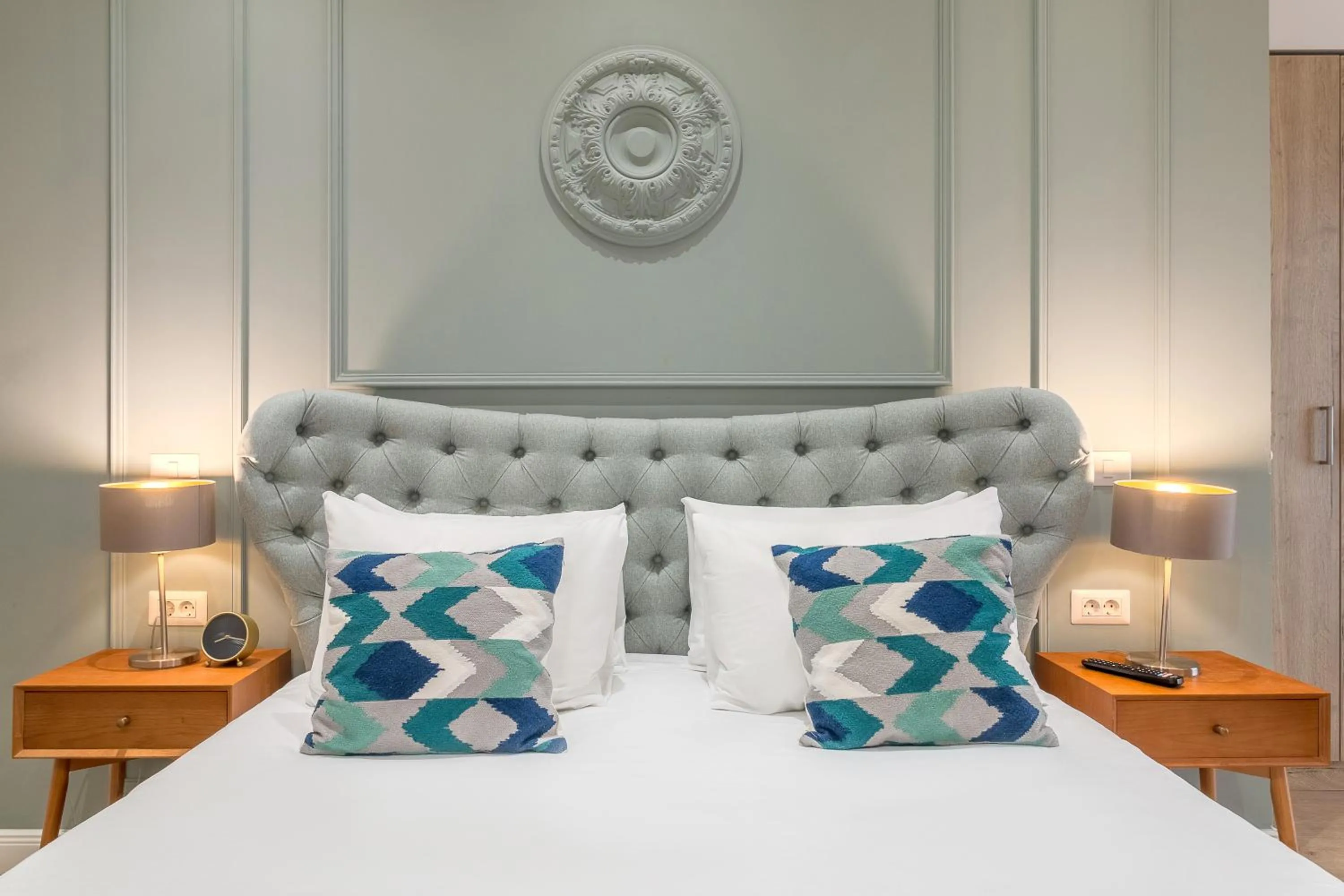 Bed in Dozsa Residence