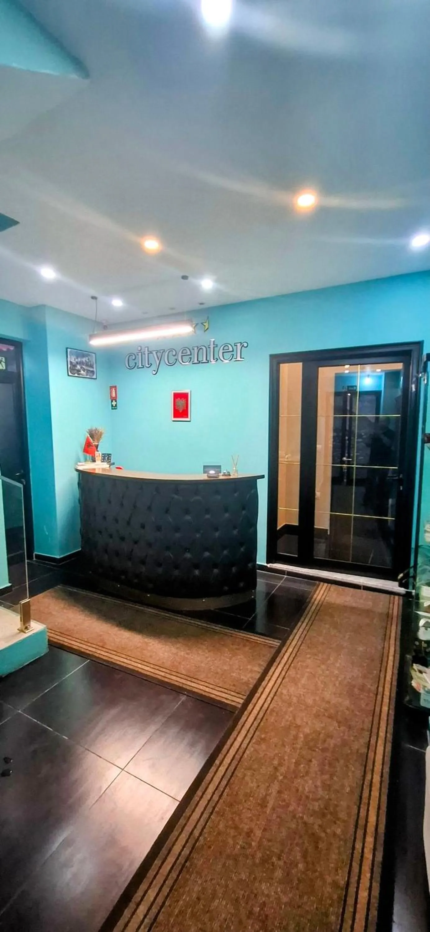 Lobby or reception in CityCenterHotel Shkoder