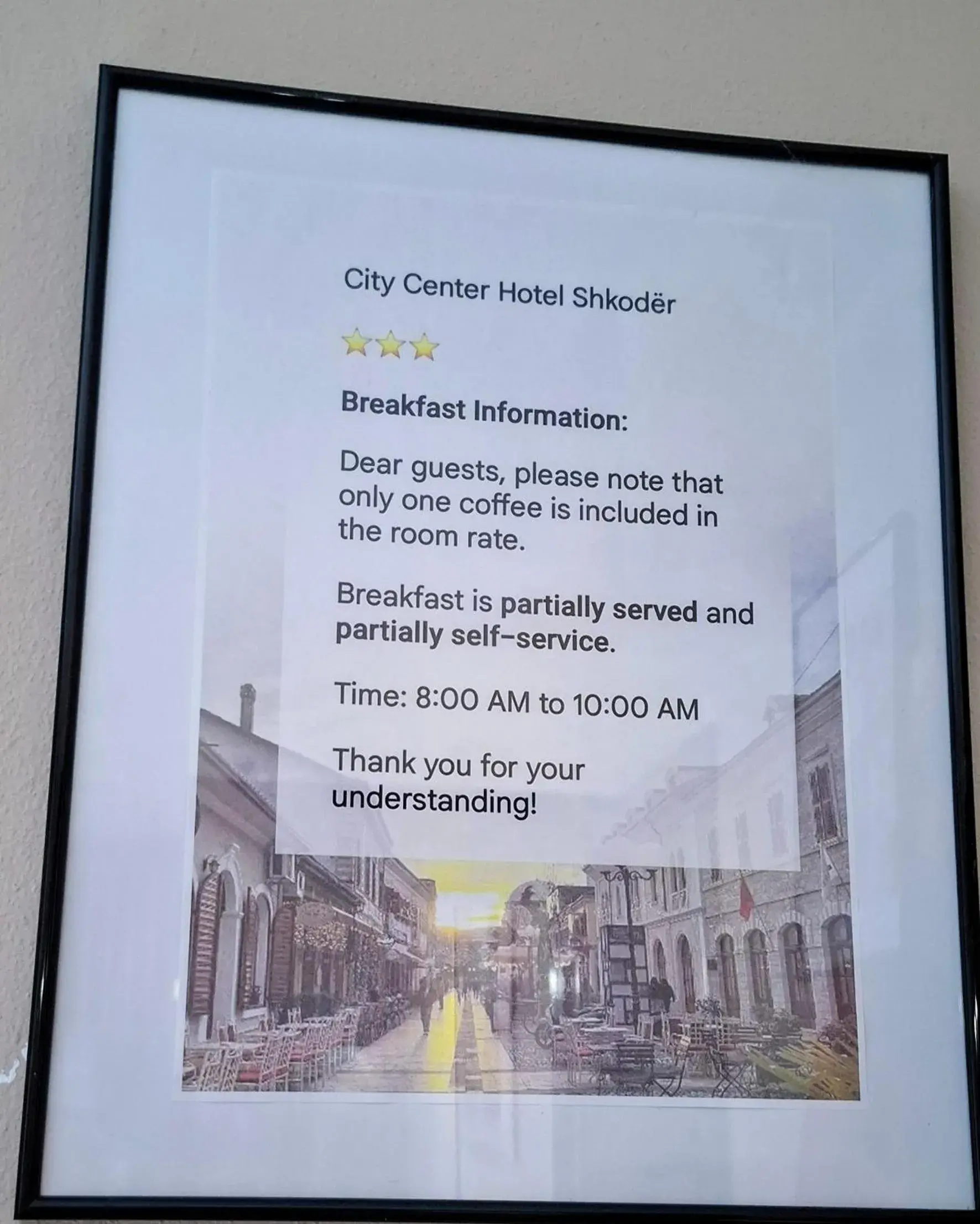 Budget Double Room in CityCenterHotel Shkoder Budget Double Room in CityCenterHotel Shkoder