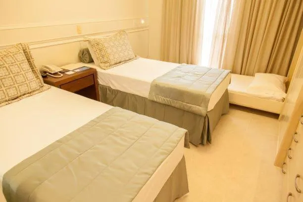 Bed in Studio à beira mar - Hotel Jurerê Beach Village