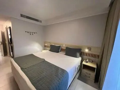 Bed in Studio à beira mar - Hotel Jurerê Beach Village