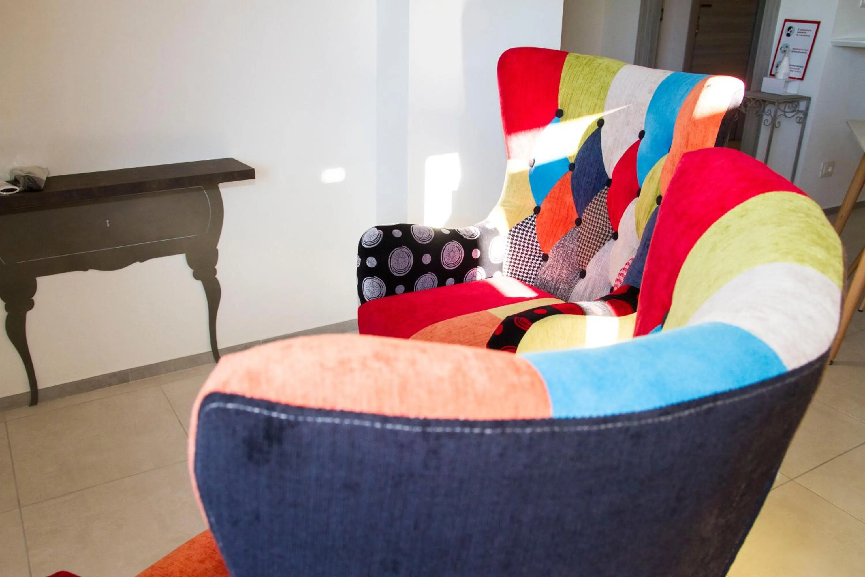 Communal lounge/ TV room in B&B La Quiete