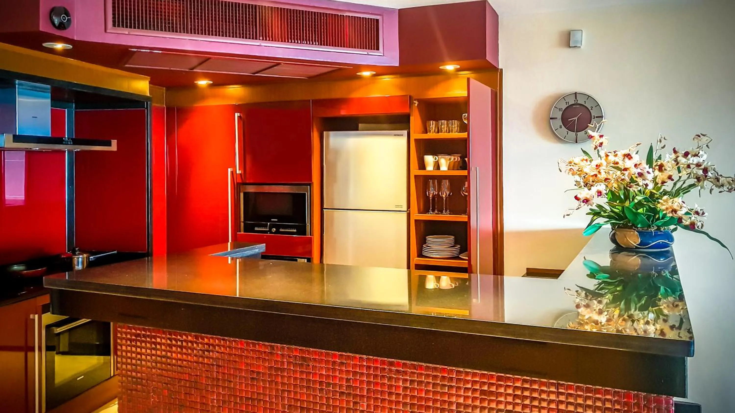 Kitchen or kitchenette in Kata Beach Aspasia Boutique Apartment