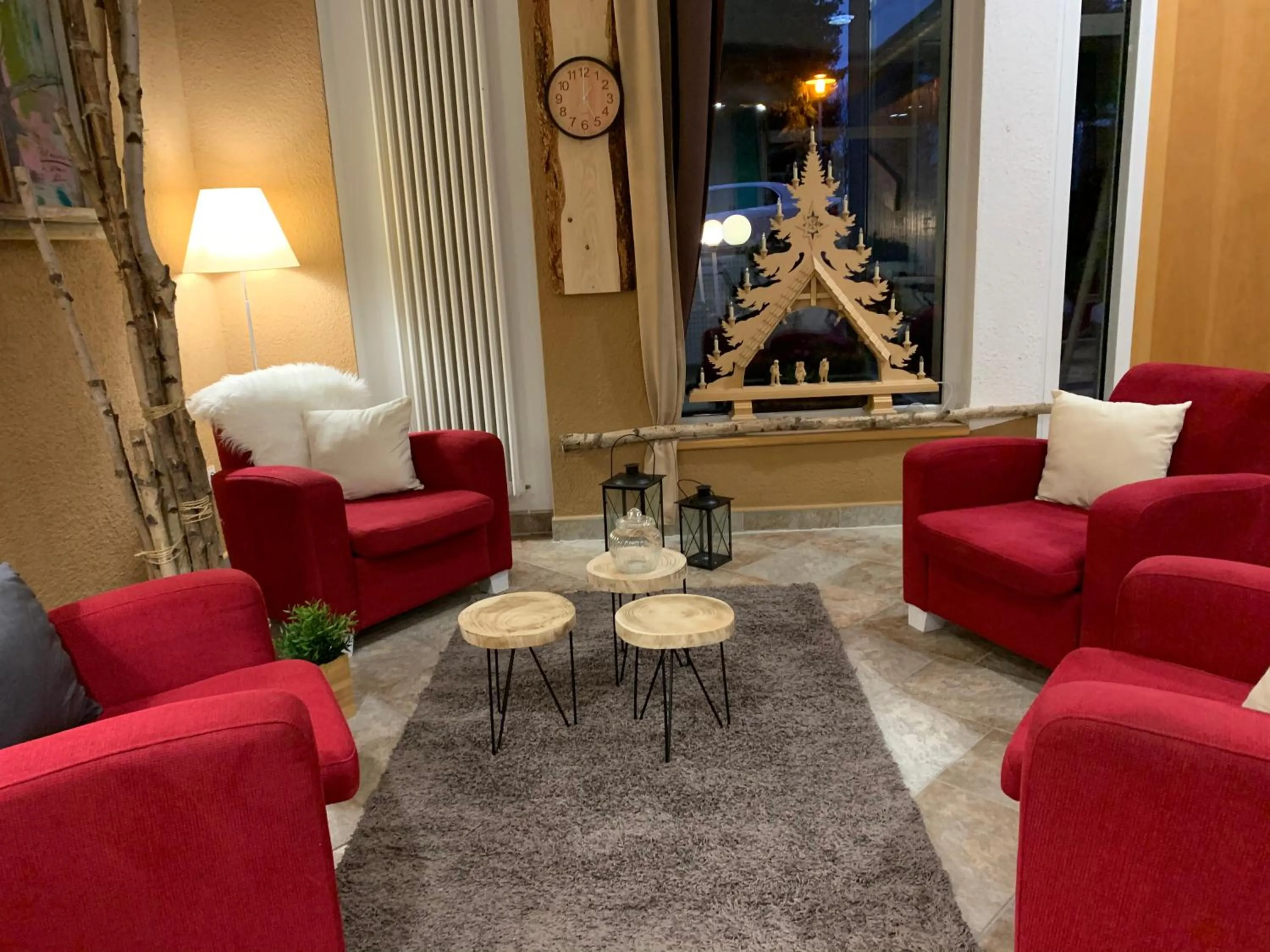 Lobby or reception in Berghotel Drei Brüder Höhe