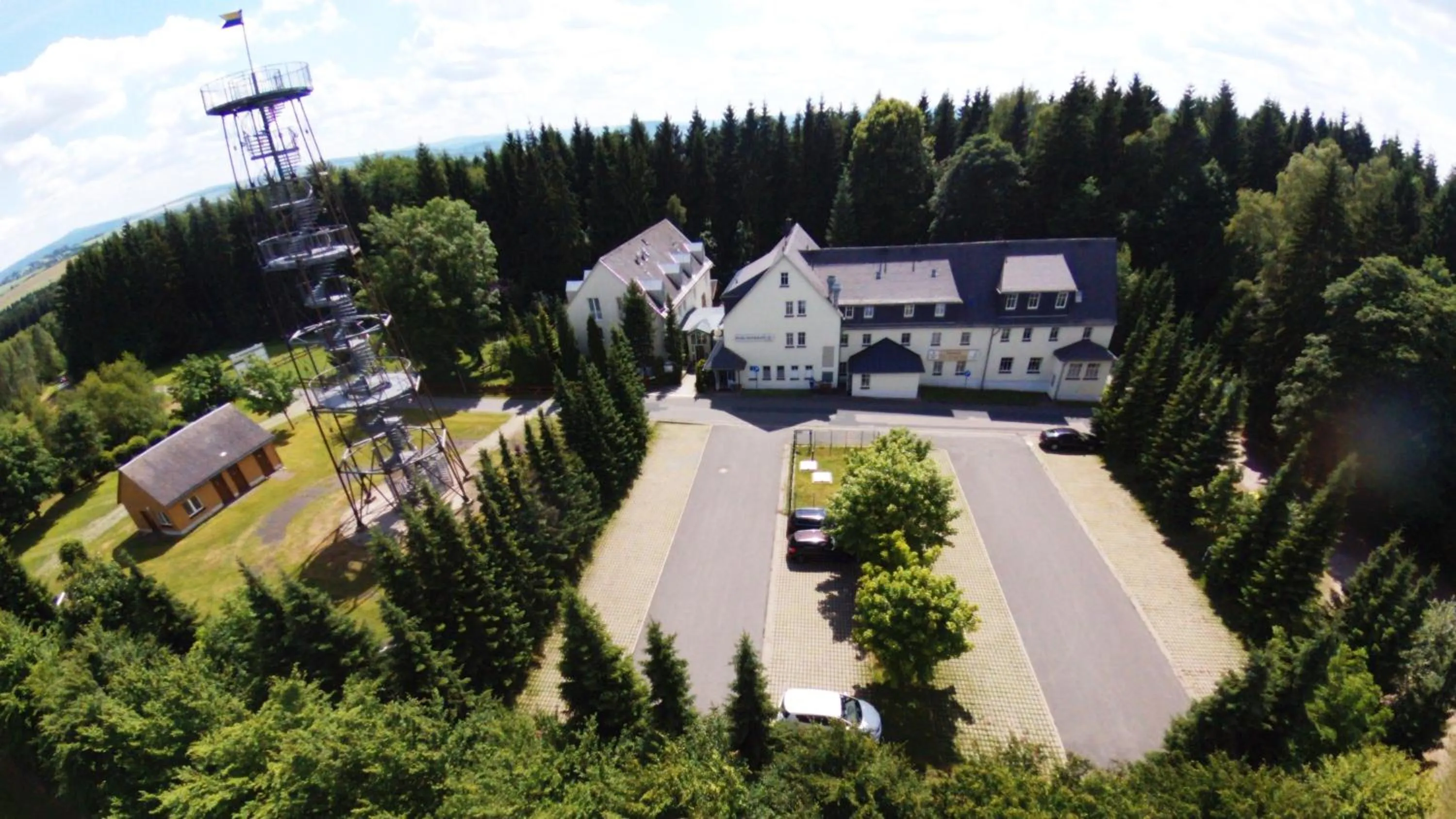 Property building in Berghotel Drei Brüder Höhe