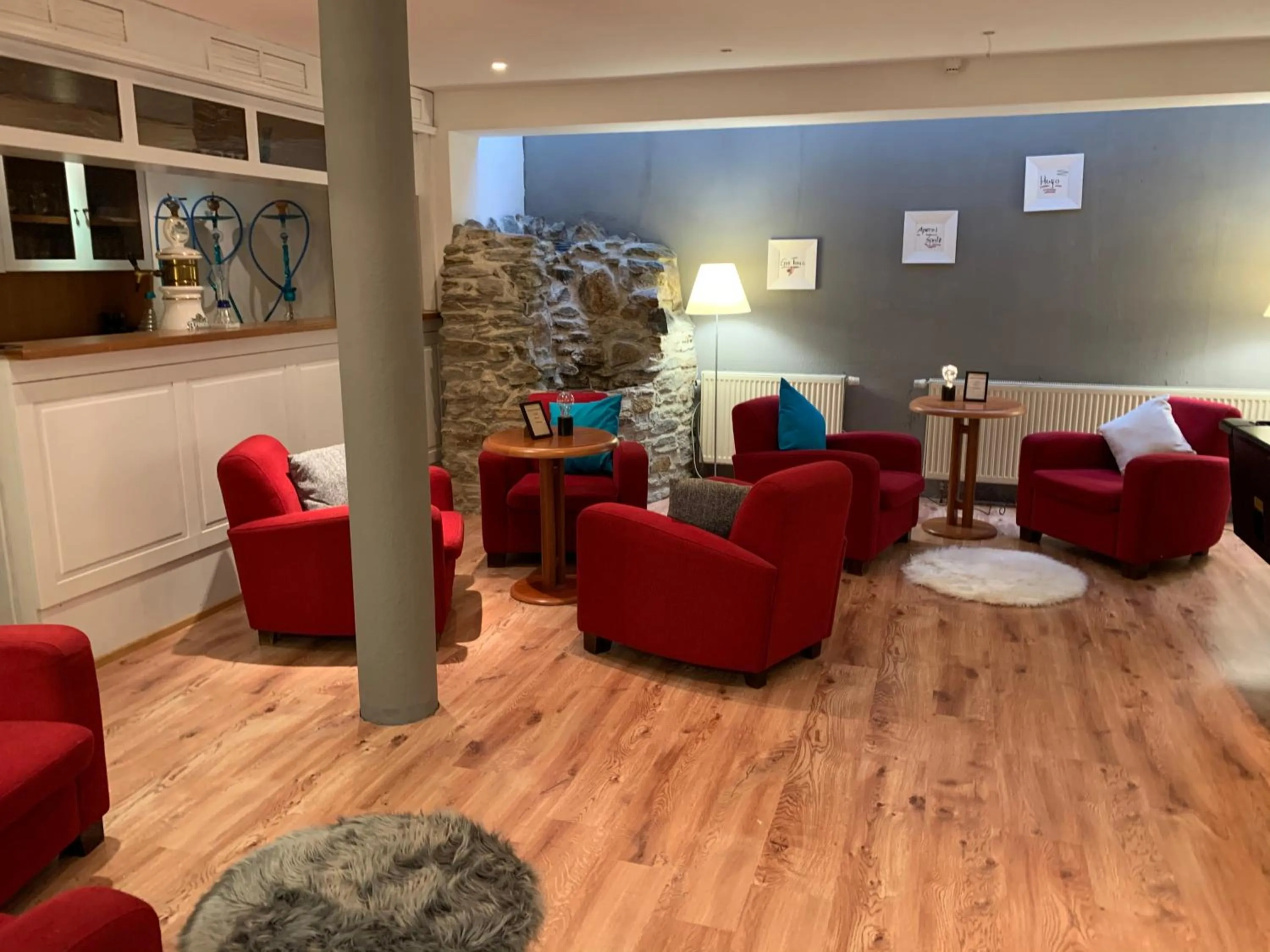 Lounge or bar in Berghotel Drei Brüder Höhe