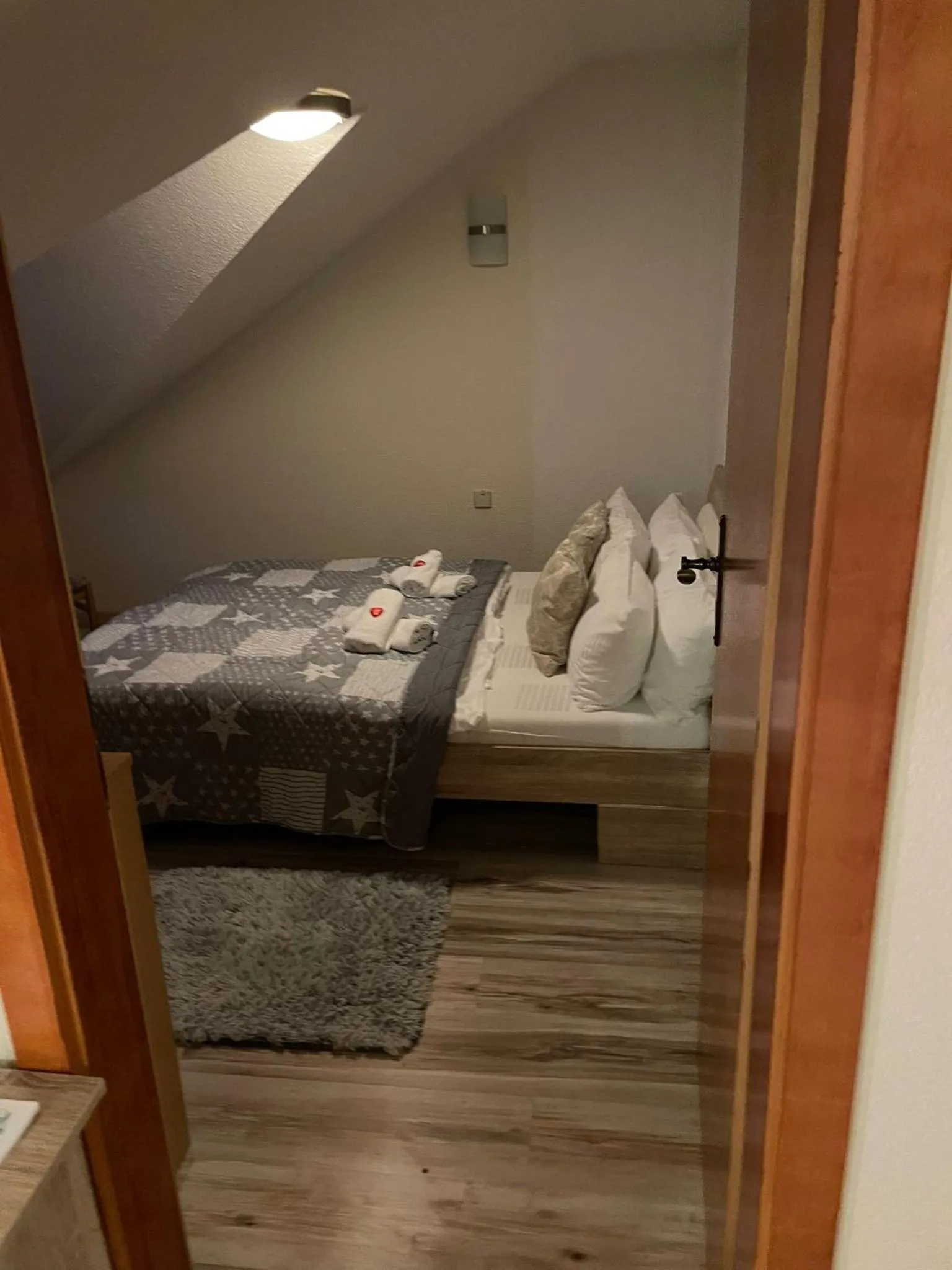 Bedroom, Bed in Berghotel Drei Brüder Höhe