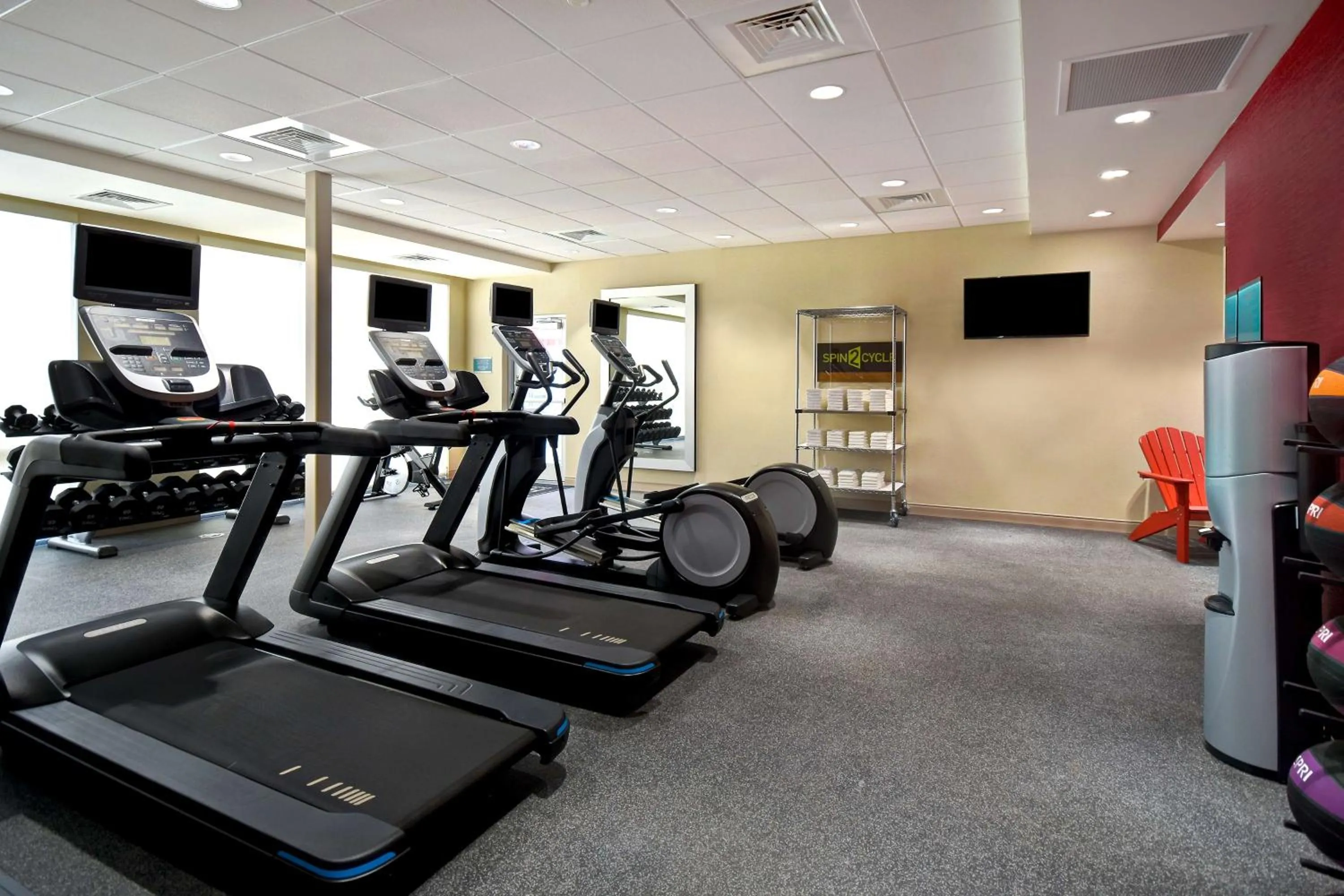 Fitness centre/facilities in Home2 Suites Wichita Downtown Delano, Ks