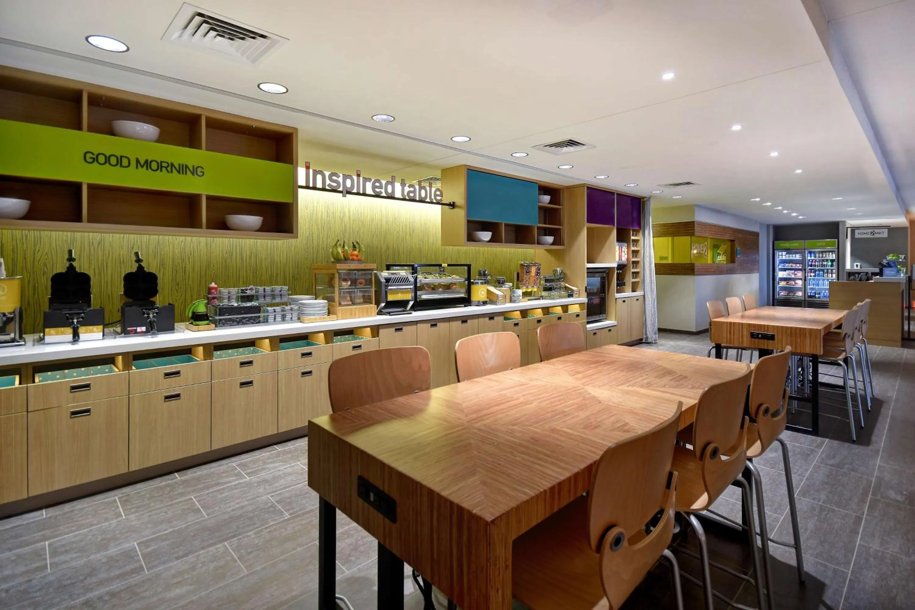 Breakfast in Home2 Suites Wichita Downtown Delano, Ks