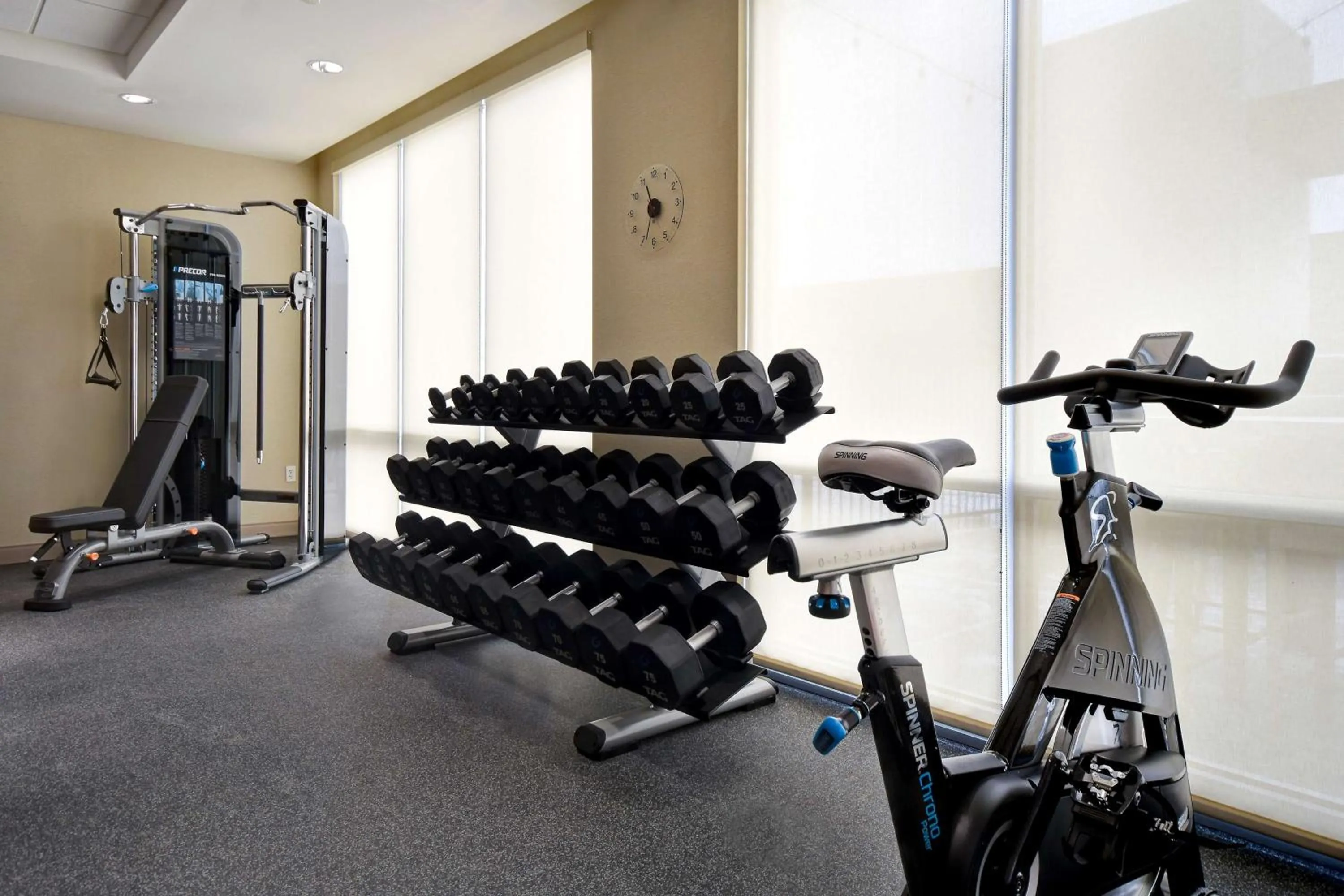 Fitness centre/facilities in Home2 Suites Wichita Downtown Delano, Ks