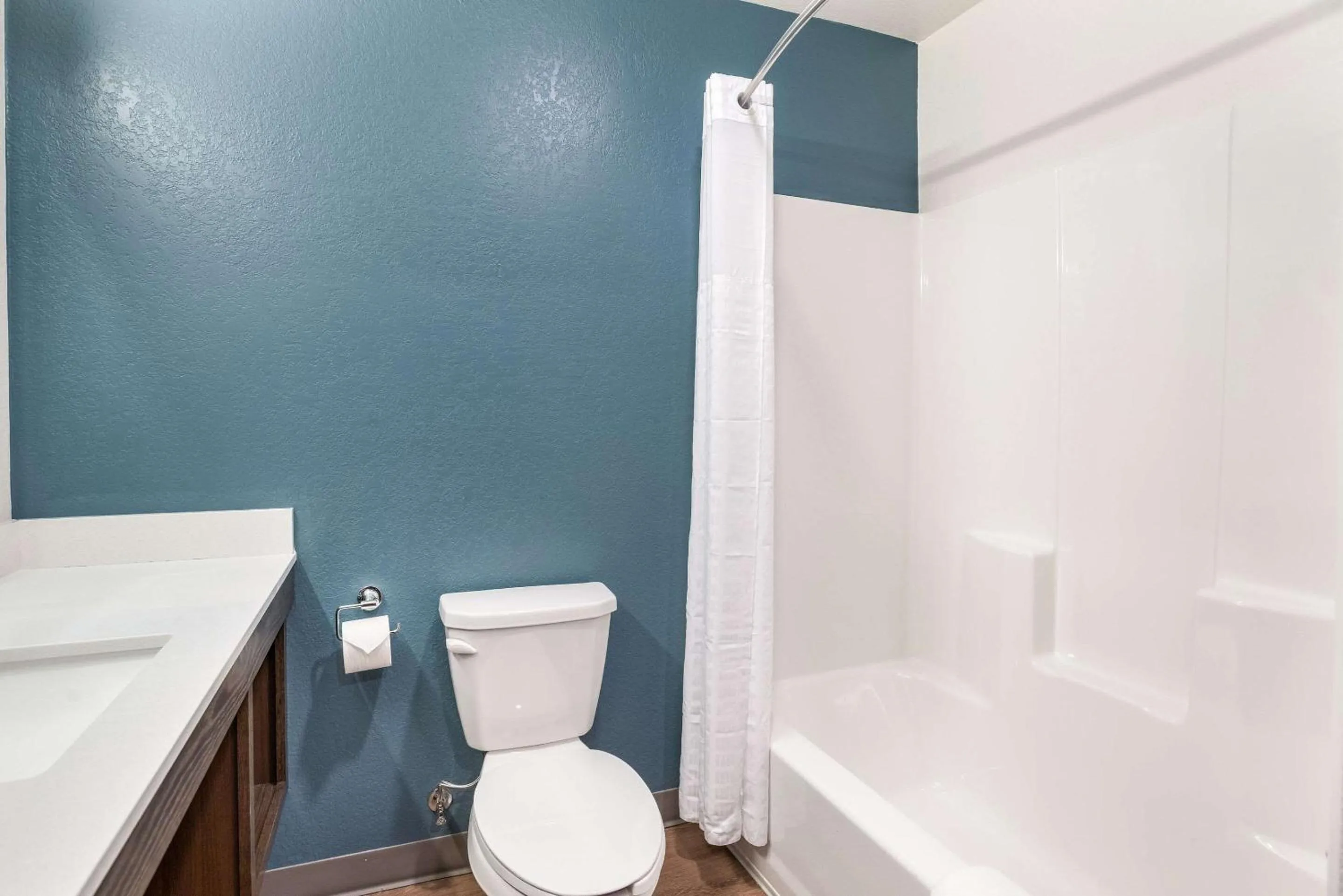 Bathroom in WoodSpring Suites Sulphur - Lake Charles