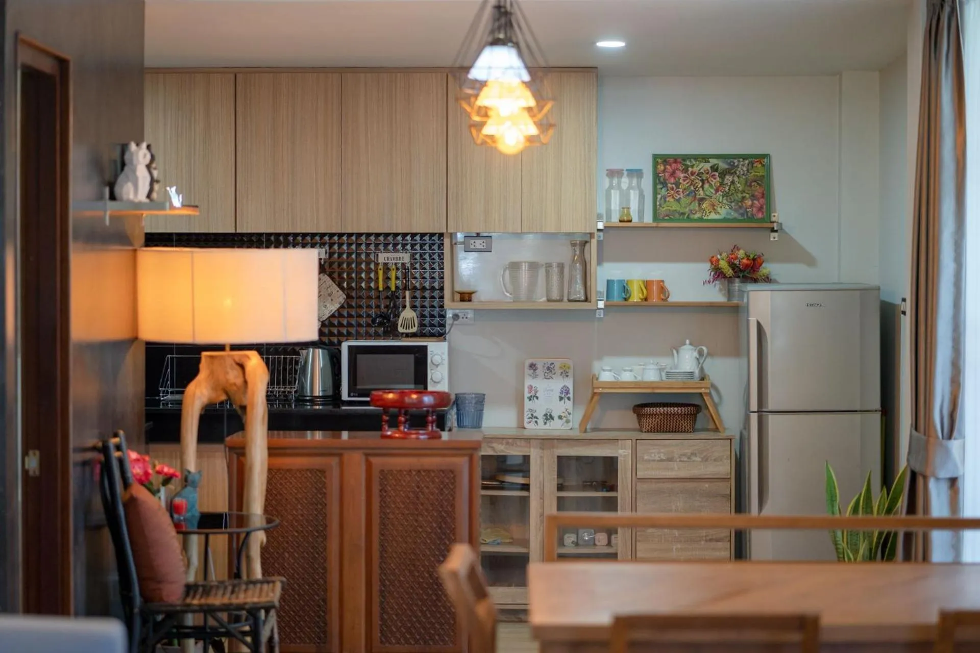 Kitchen or kitchenette in Areya Villa