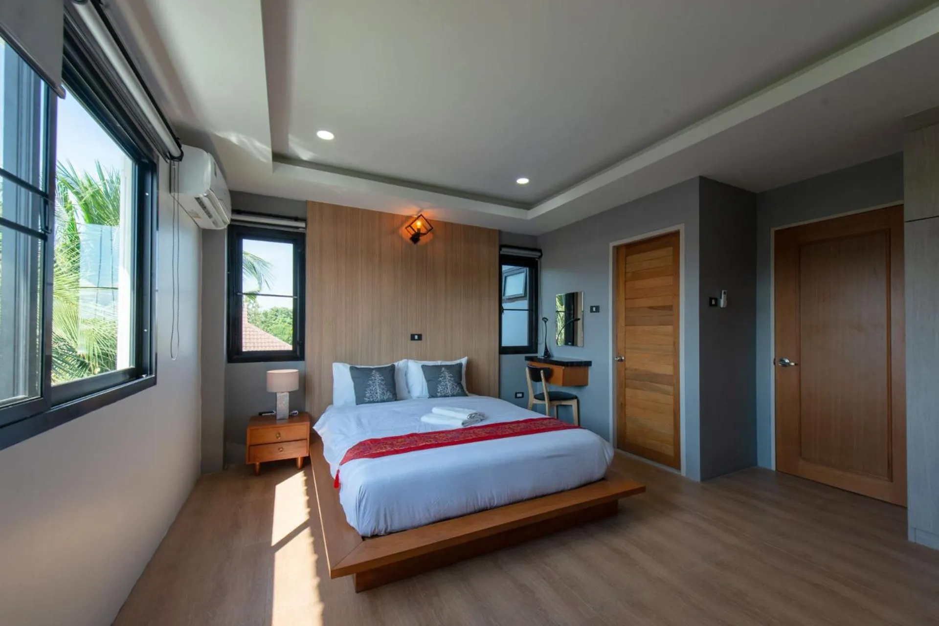 Bedroom, Bed in Areya Villa