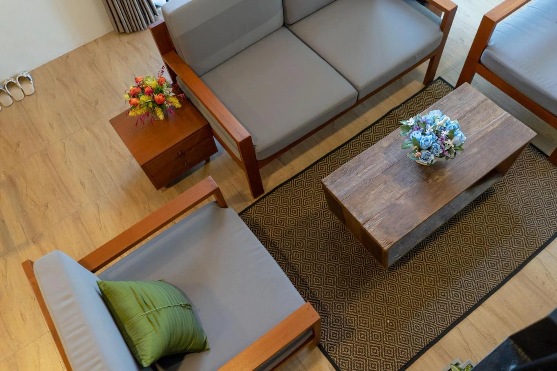 Seating area in Areya Villa