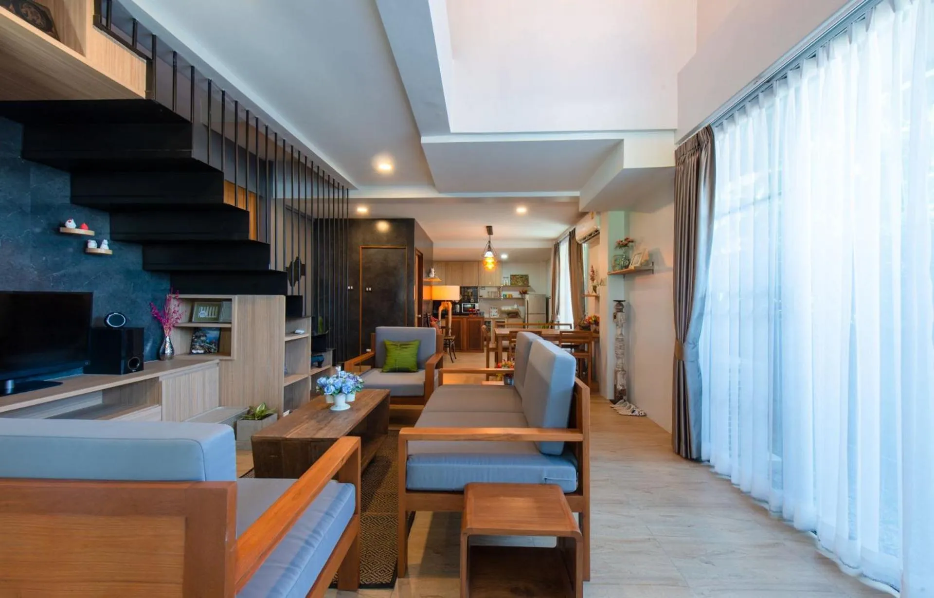 Seating area in Areya Villa