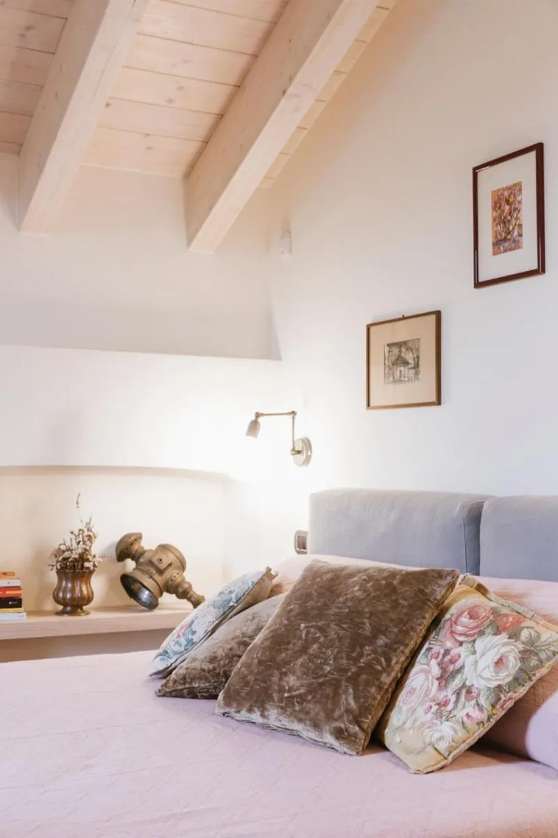 Bed in Villa Trisano