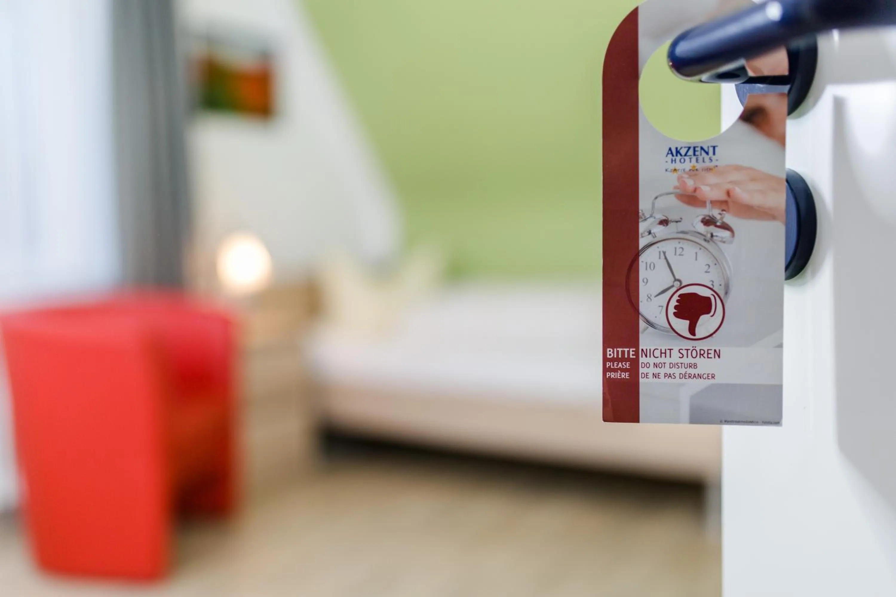 Photo of the whole room, Bed in Akzent Hotel Zur Grünen Eiche