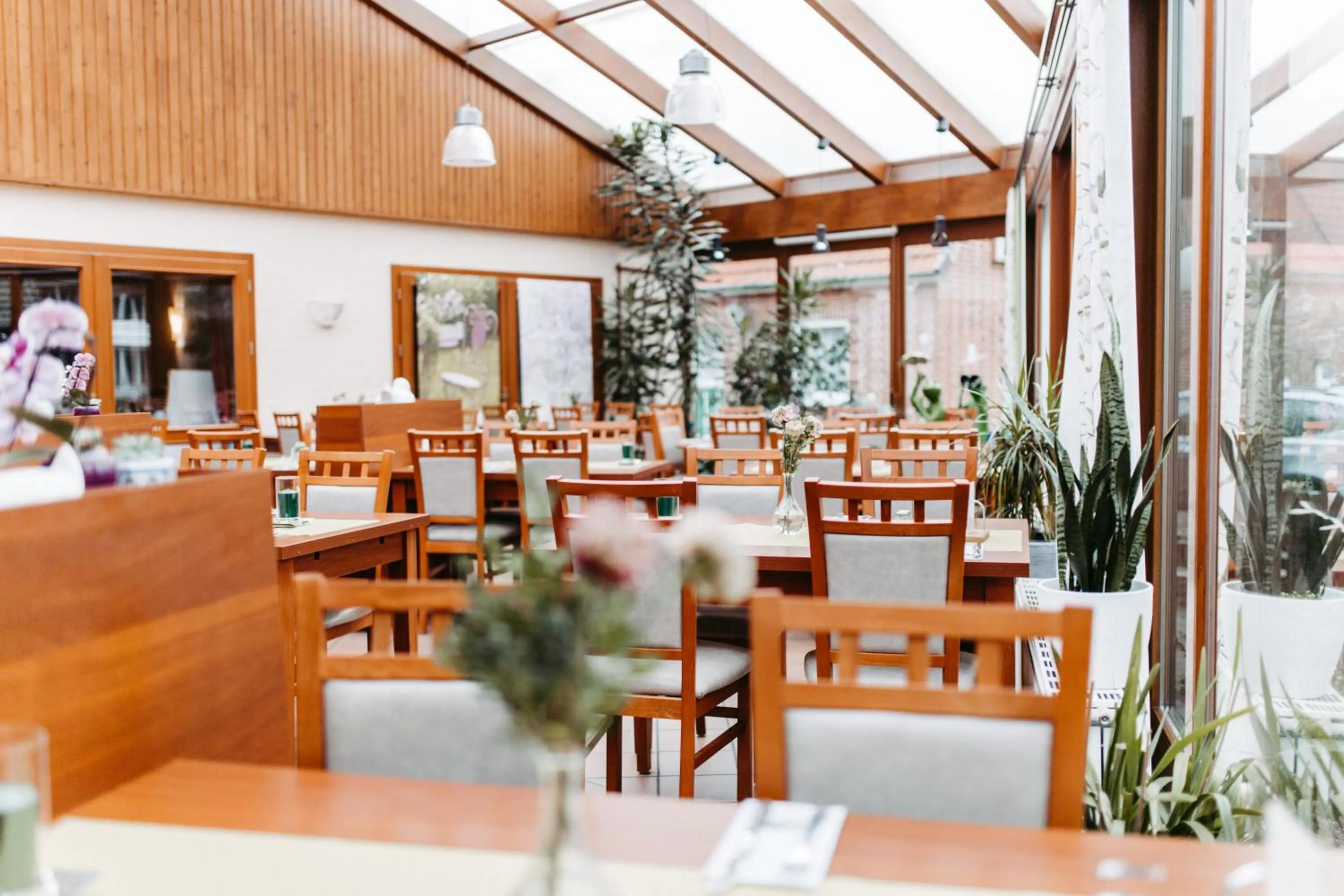 Restaurant/places to eat in Akzent Hotel Zur Grünen Eiche